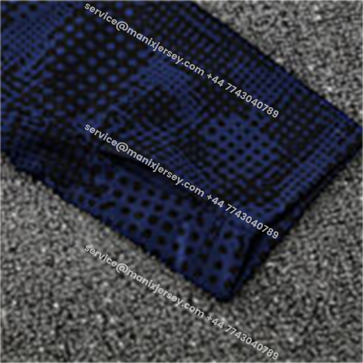 ManixJersey.com | Marseille 25-26 Kids Long Sleeve Training Set - Royal Blue Top & Royal Blue Pants -Customize Name, Number and Patch | Worldwide Shipping