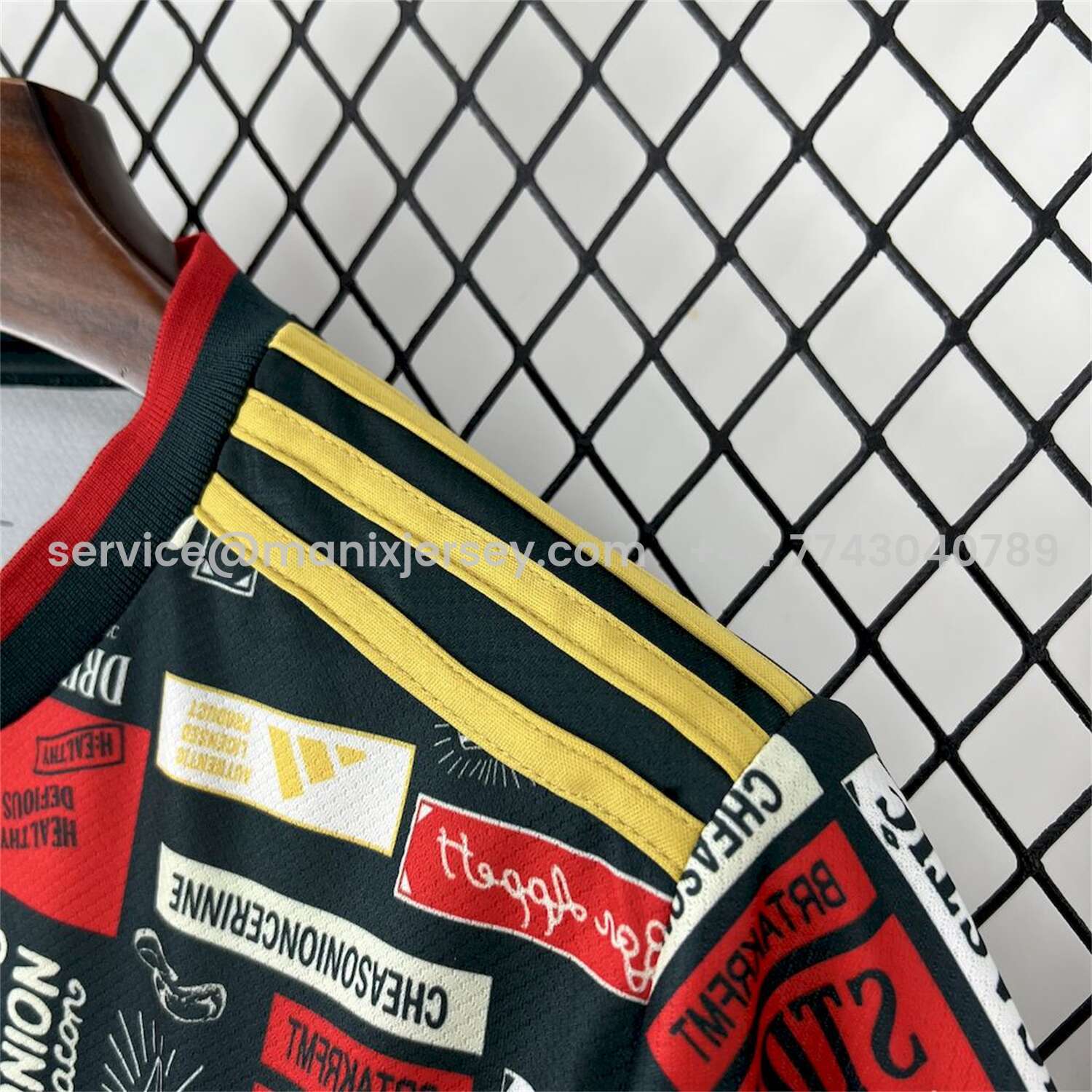 ManixJersey.com | Real Madrid 25-26 Color Advertising Swatch Dark Gray Jersey - Fans Version -Customize Name, Number and Patch | Worldwide Shipping