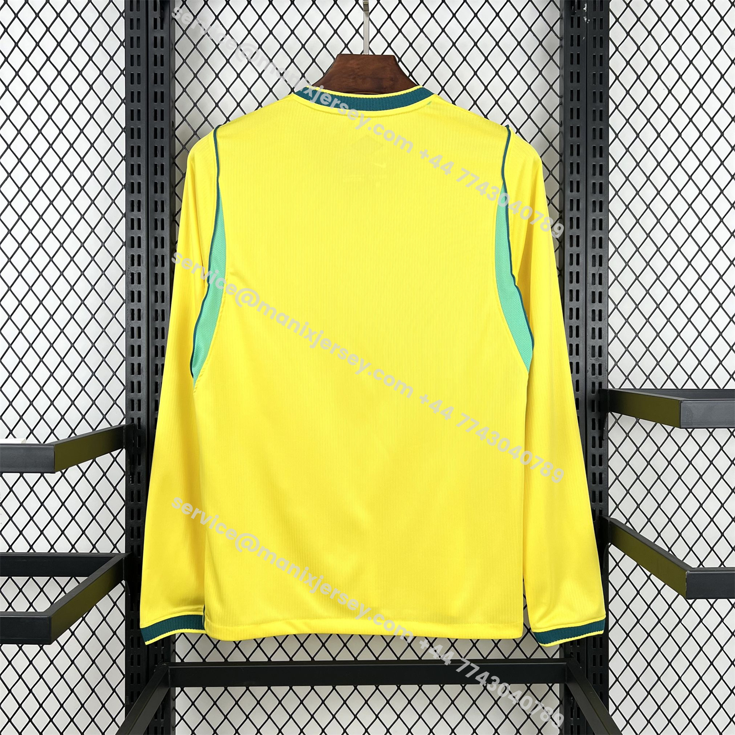 Brazil 2026 Home Long Sleeve Jersey - Fans Version:football jersey mysite: unitedjerseyfootball 邓江浪:football
