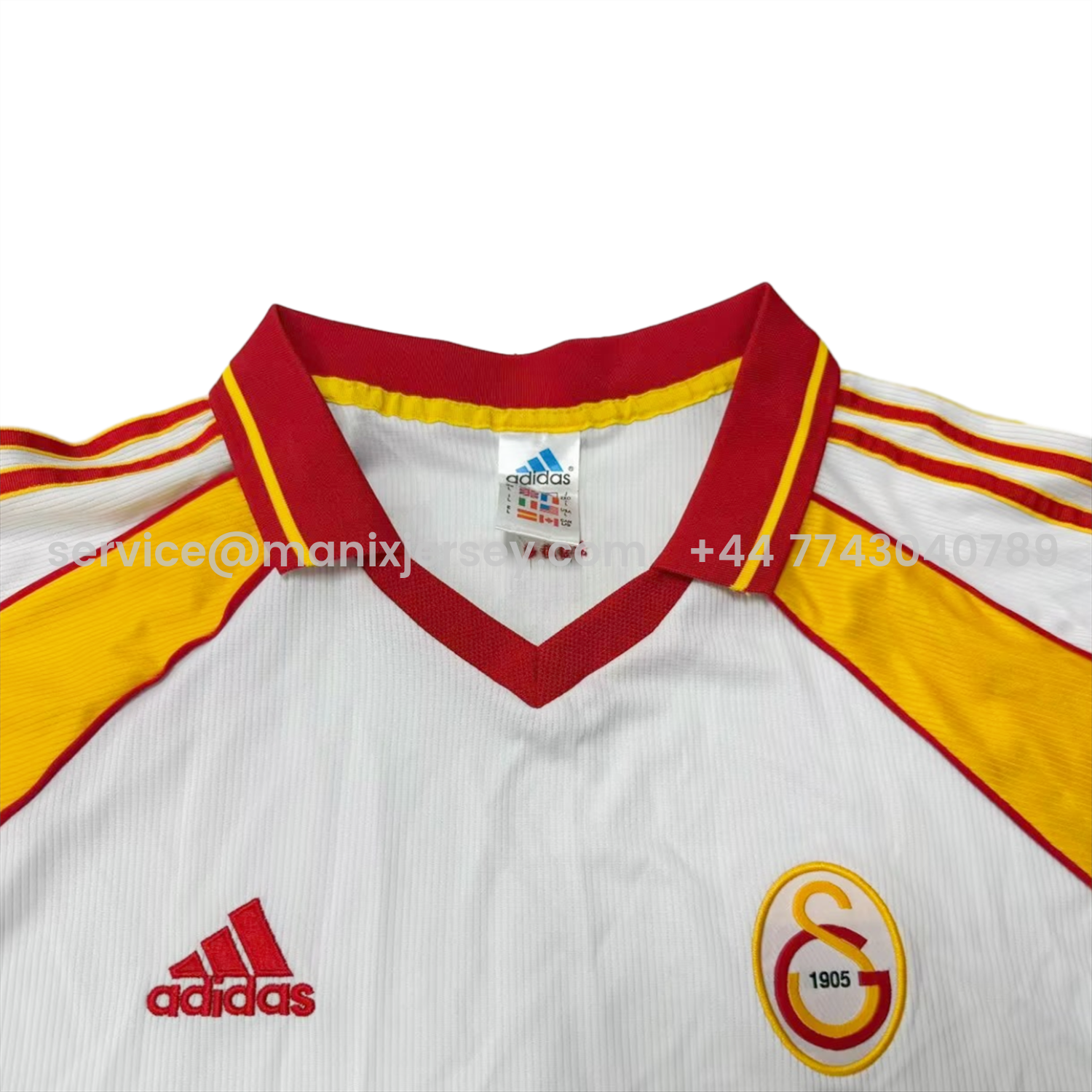 ManixJersey.com | Retro Galatasaray 1999-00 Away Jersey -Customize Name, Number and Patch | Worldwide Shipping