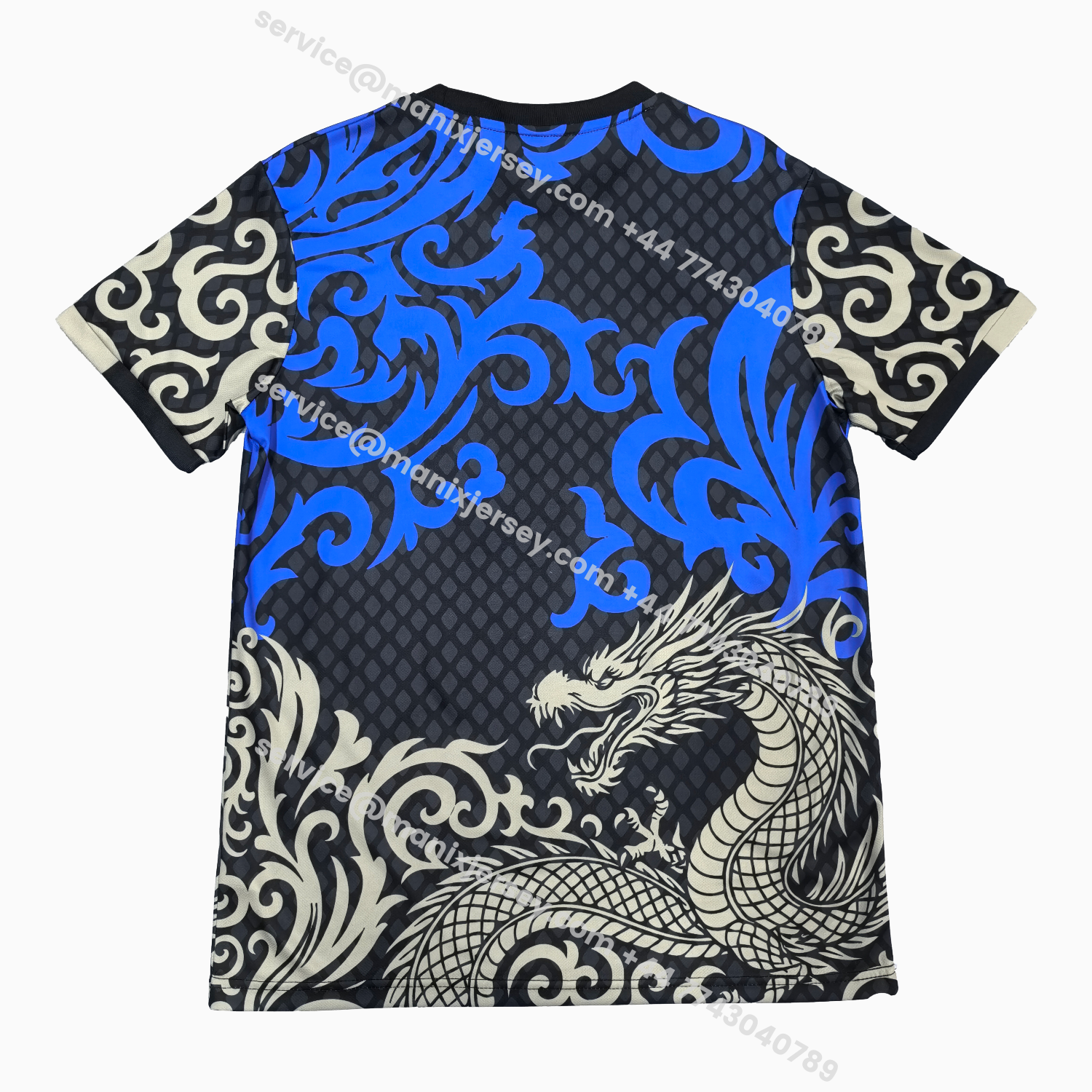 ManixJersey.com | Porto 25-26 Grey Dragon Blue And Black Jersey - Fans Version -Customize Name, Number and Patch | Worldwide Shipping