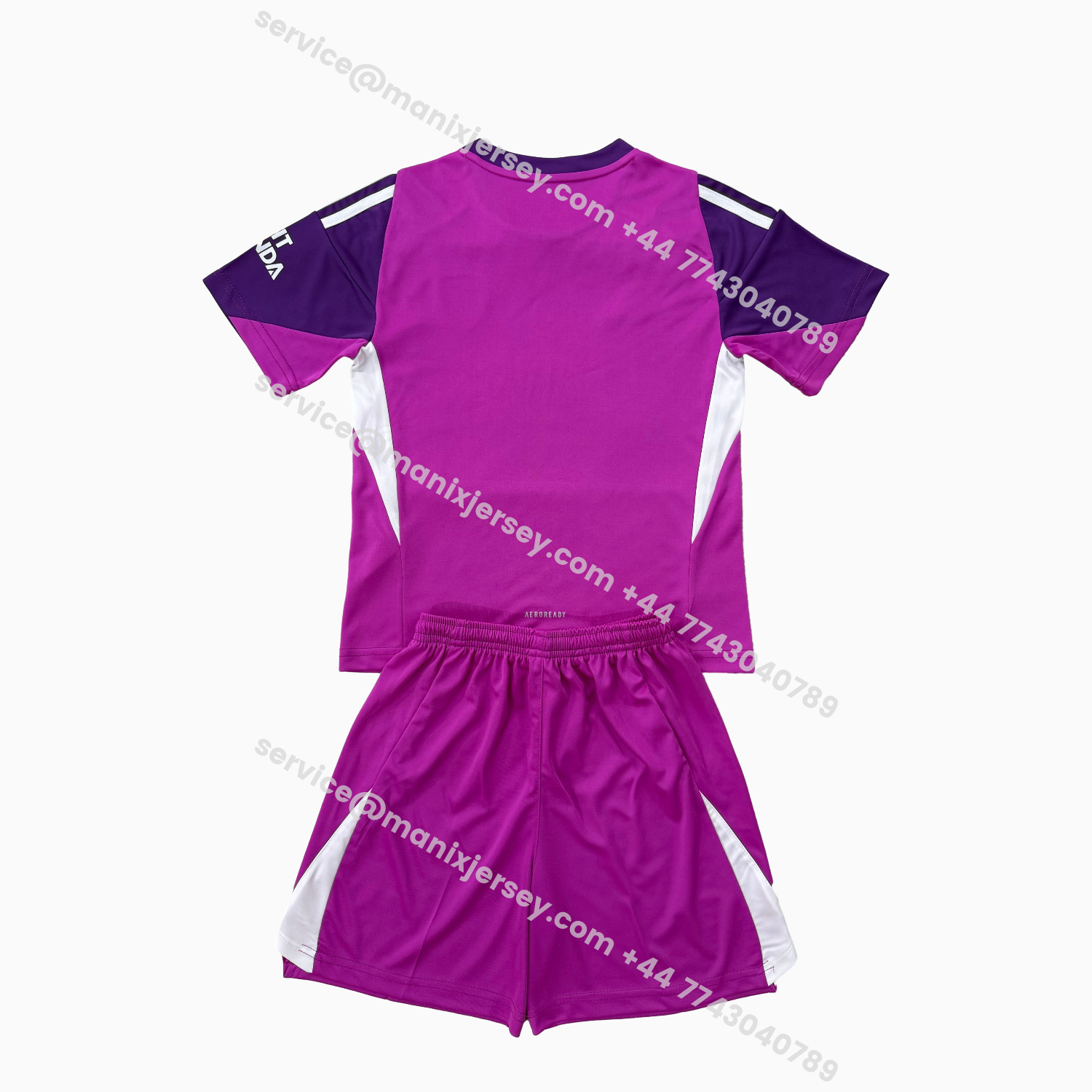 ManixJersey.com | Arsenal 25-26 Purple Goalkeeper Men's Adult Jersey Set - Fans Version -Customize Name, Number and Patch | Worldwide Shipping