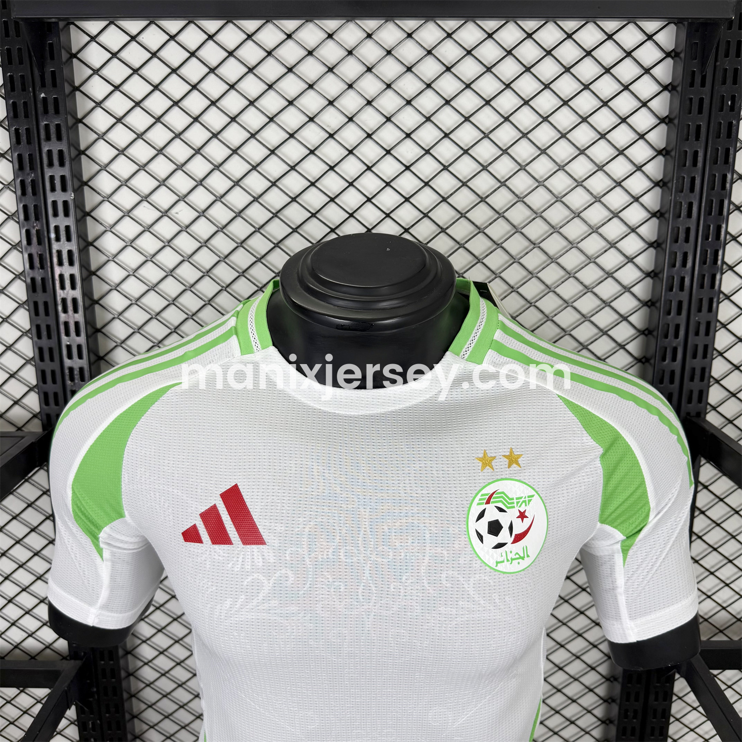 ManixJersey.com | Algeria 2024-25 Home Jersey - Player Version -Customize Name, Number and Patch | Worldwide Shipping