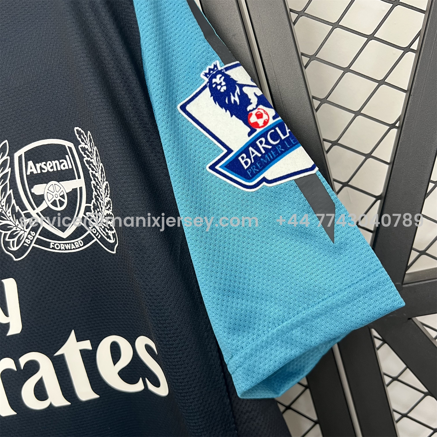 ManixJersey.com | Retro Arsenal 2011-12 Away Jersey -Customize Name, Number and Patch | Worldwide Shipping