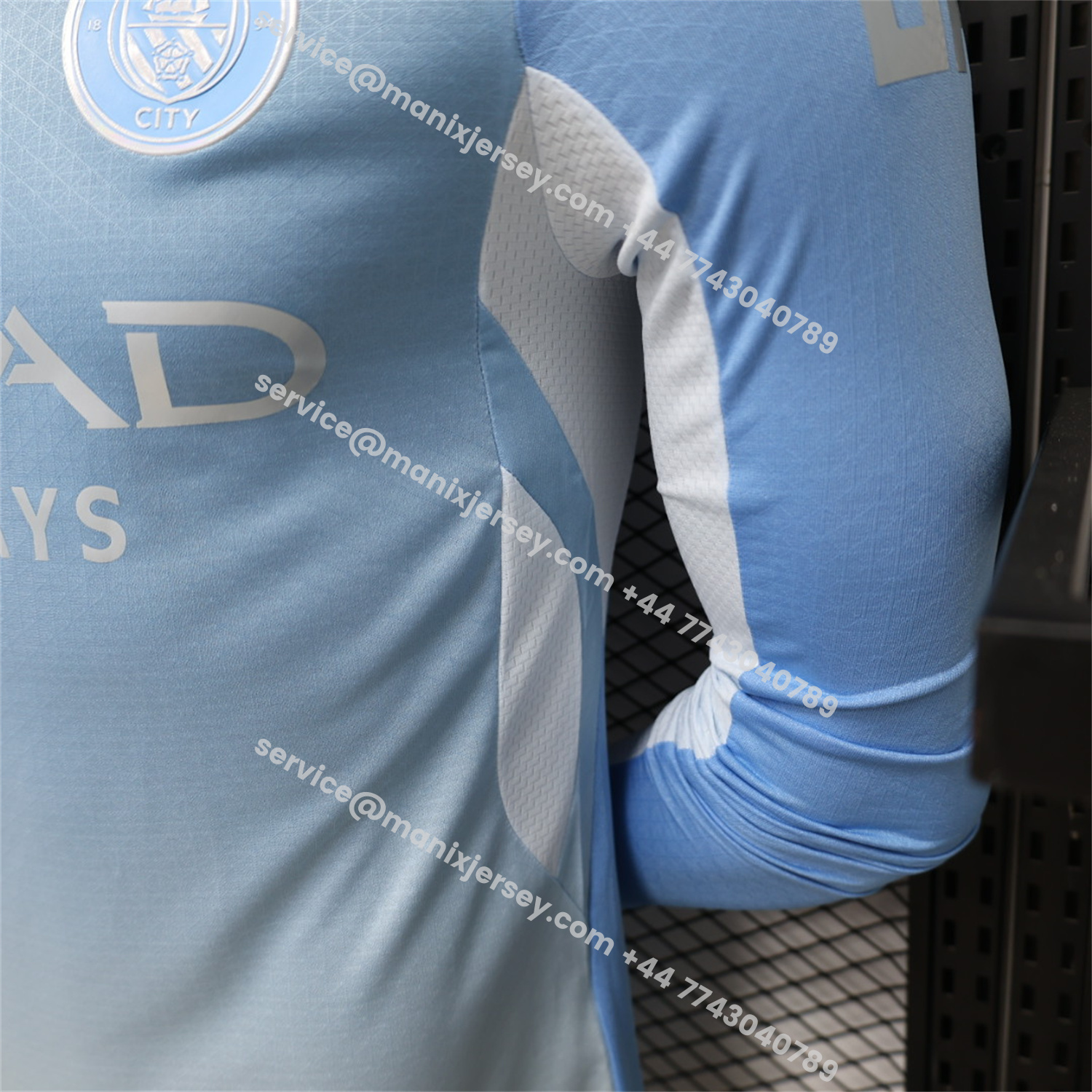 Manchester City 26-27 Home Long Sleeves Jersey - Player Version:football jersey mysite: unitedjerseyfootball 邓江浪:football