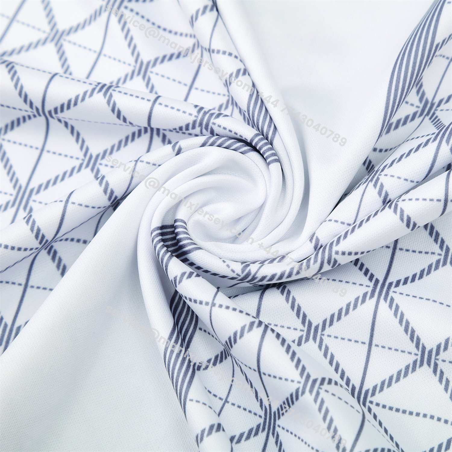 ManixJersey.com | Paris Saint-Germain PSG 25-26 Short-Sleeve Training Set - White Top & Deep Blue Shorts -Customize Name, Number and Patch | Worldwide Shipping