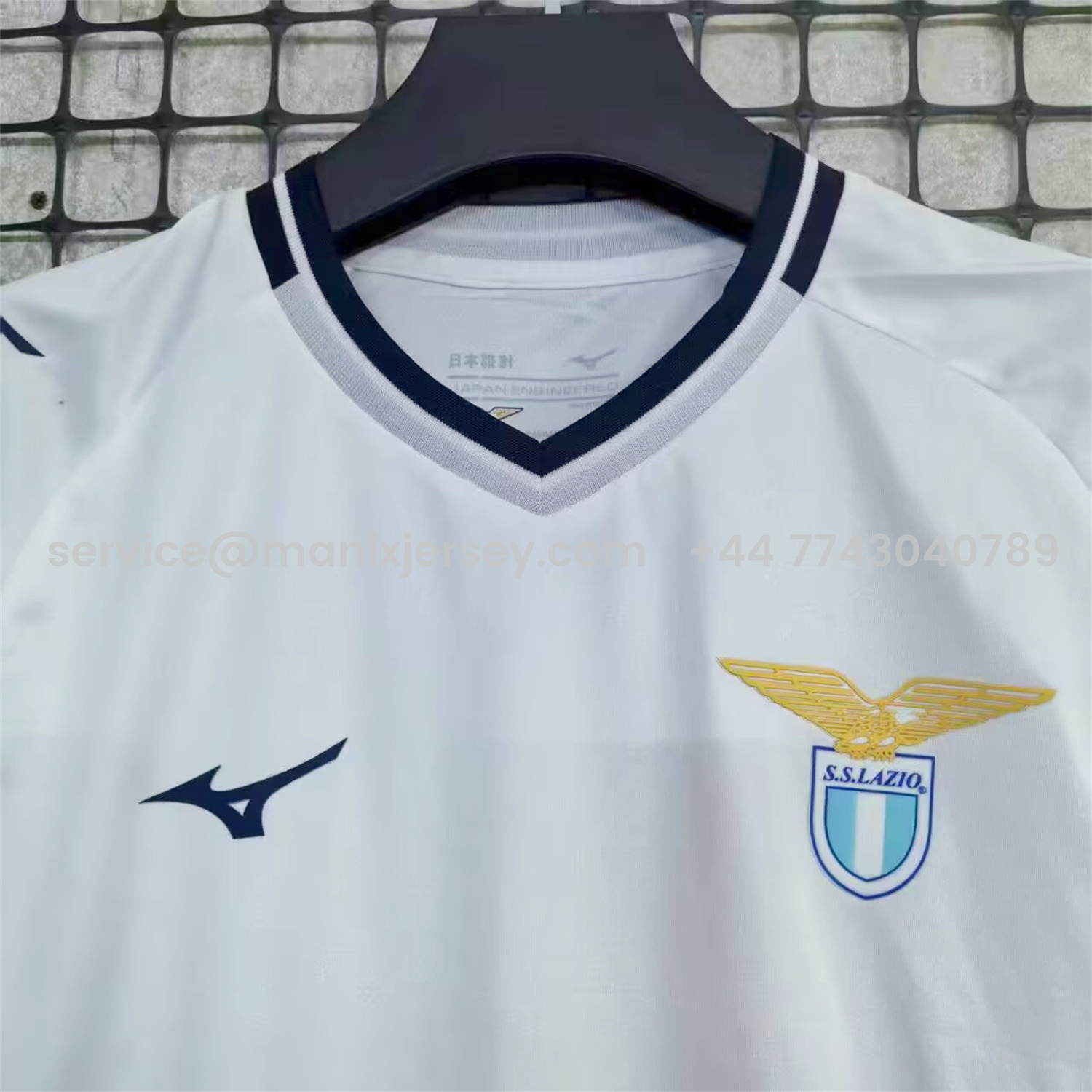 ManixJersey.com | Lazio 25-26 Away Jersey - Fans Version -Customize Name, Number and Patch | Worldwide Shipping