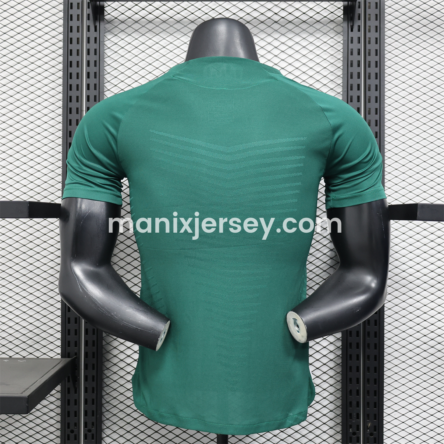 ManixJersey.com | Real Madrid 25-26 Green Teamgeist Collar Special Edition Jersey - Player Version -Customize Name, Number and Patch | Worldwide Shipping