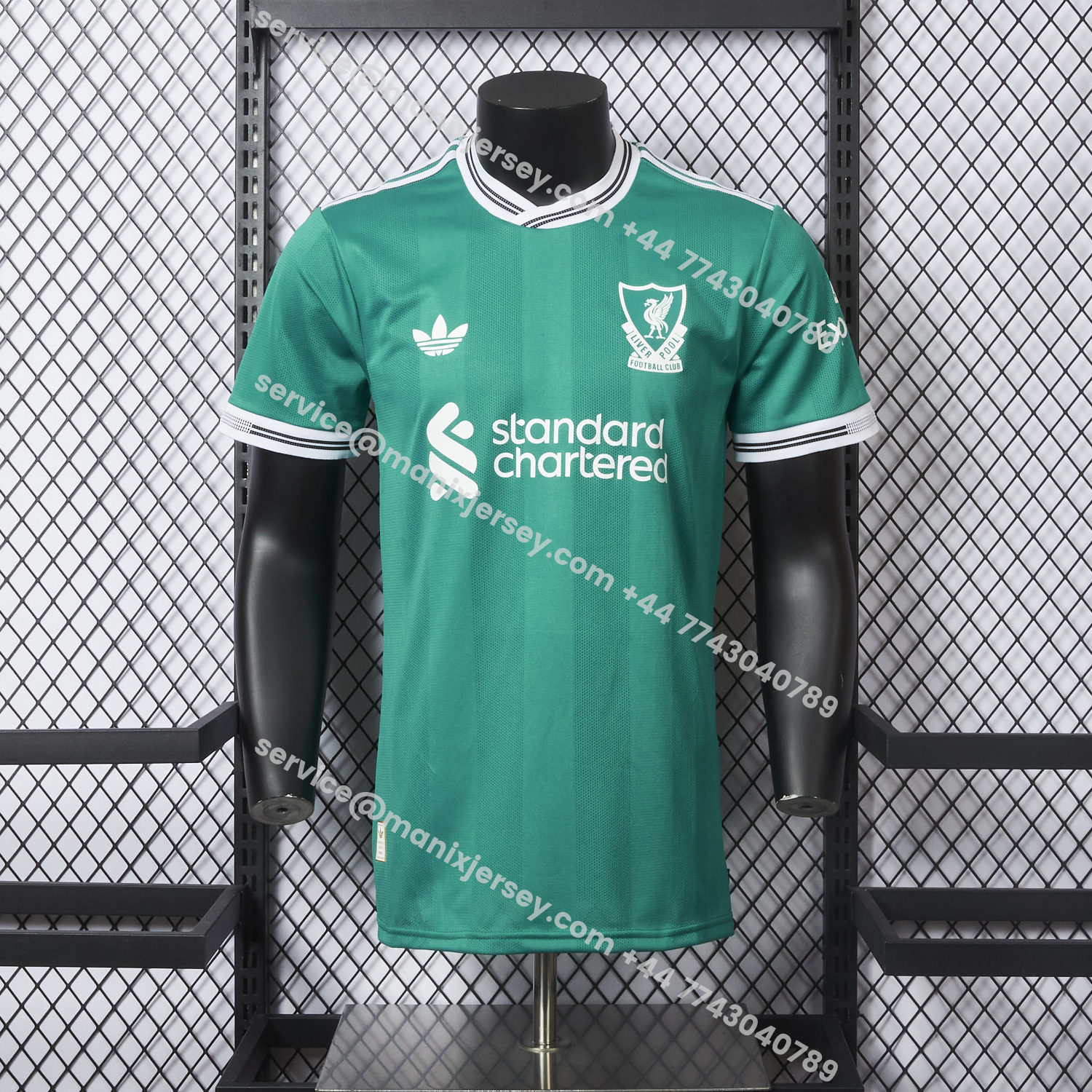 ManixJersey.com | Liver.pool 25-26 Third Green Jersey - Player Version -Customize Name, Number and Patch | Worldwide Shipping