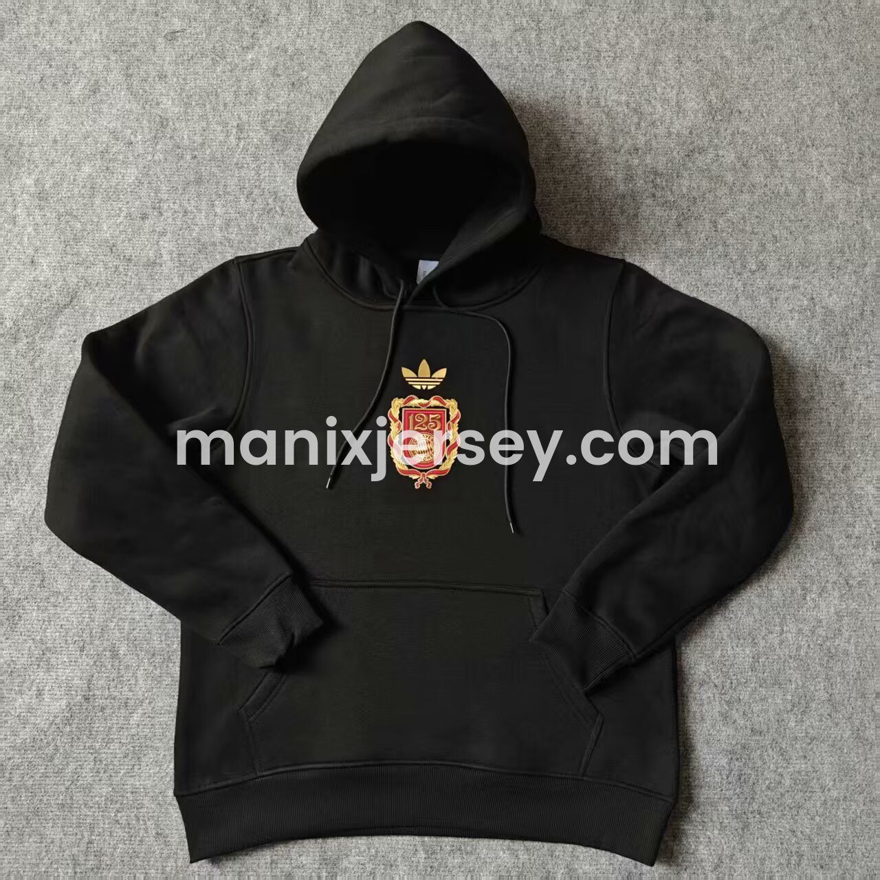 ManixJersey.com | Bayern Munich 2025 125th Anniversary Unisex Pullover Hoodie -Customize Name, Number and Patch | Worldwide Shipping