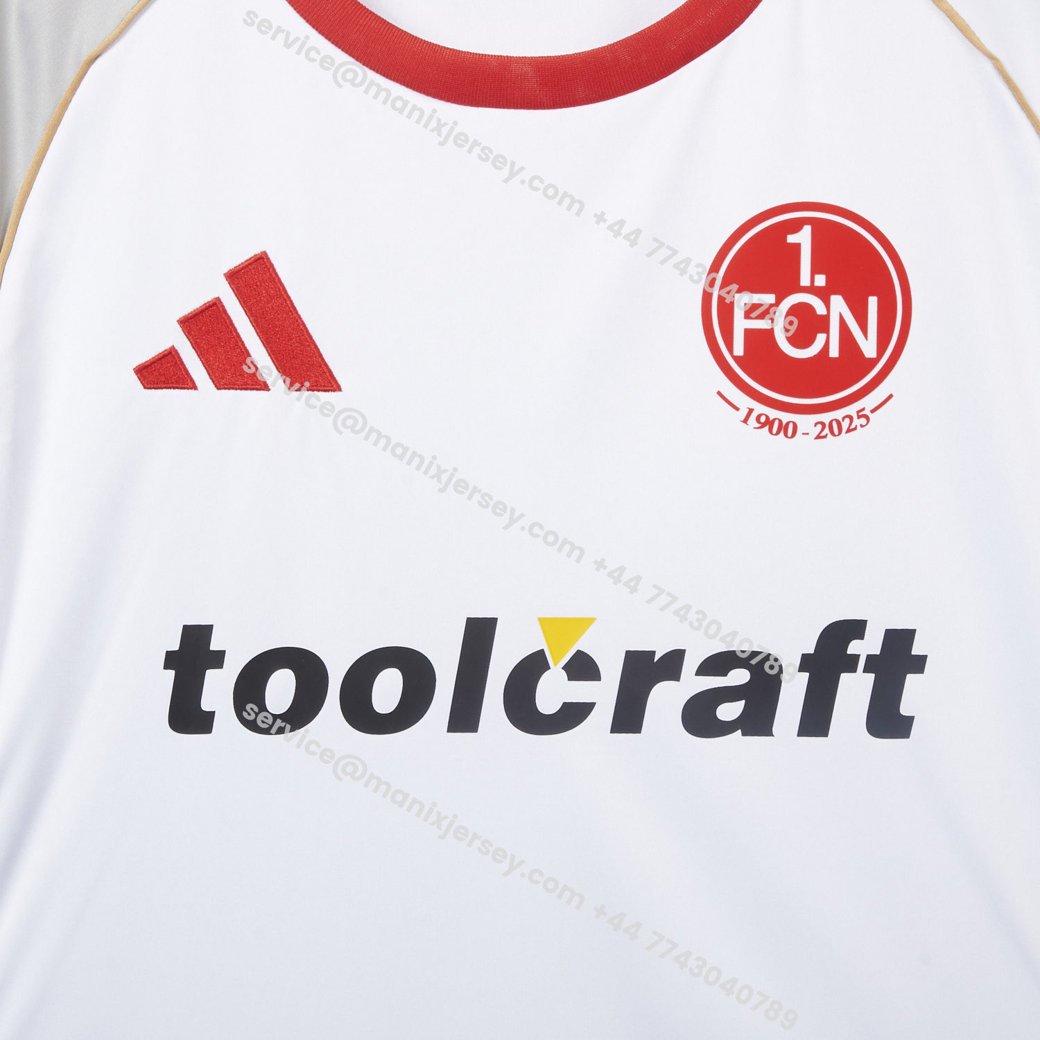 ManixJersey.com | Nürnberg 25-26 Away Jersey - Fans Version -Customize Name, Number and Patch | Worldwide Shipping