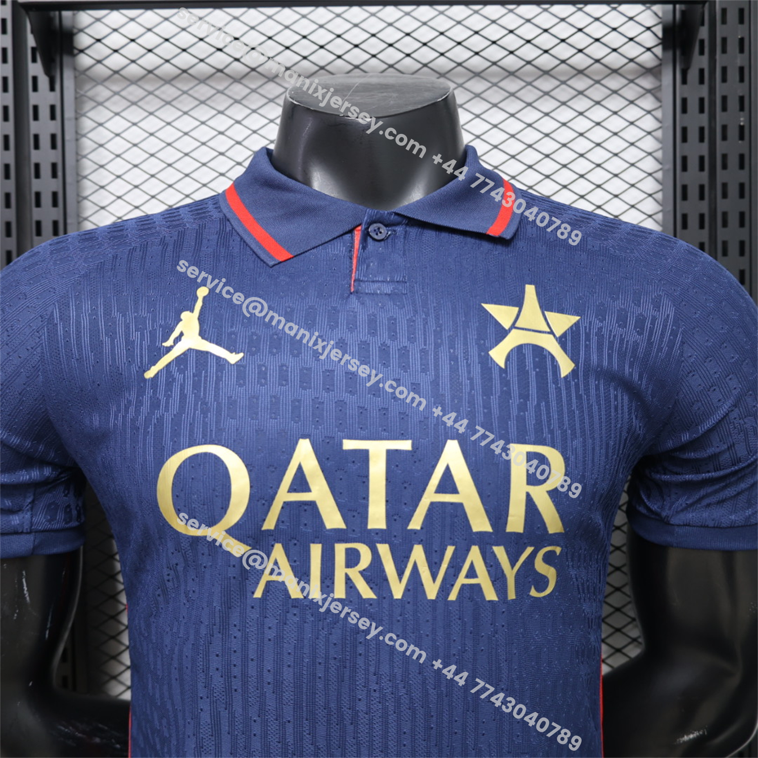 Paris Saint-Germain PSG 26-27 Retro Casual Style Blue Jersey - Player Version:football jersey mysite: unitedjerseyfootball 邓江浪:football