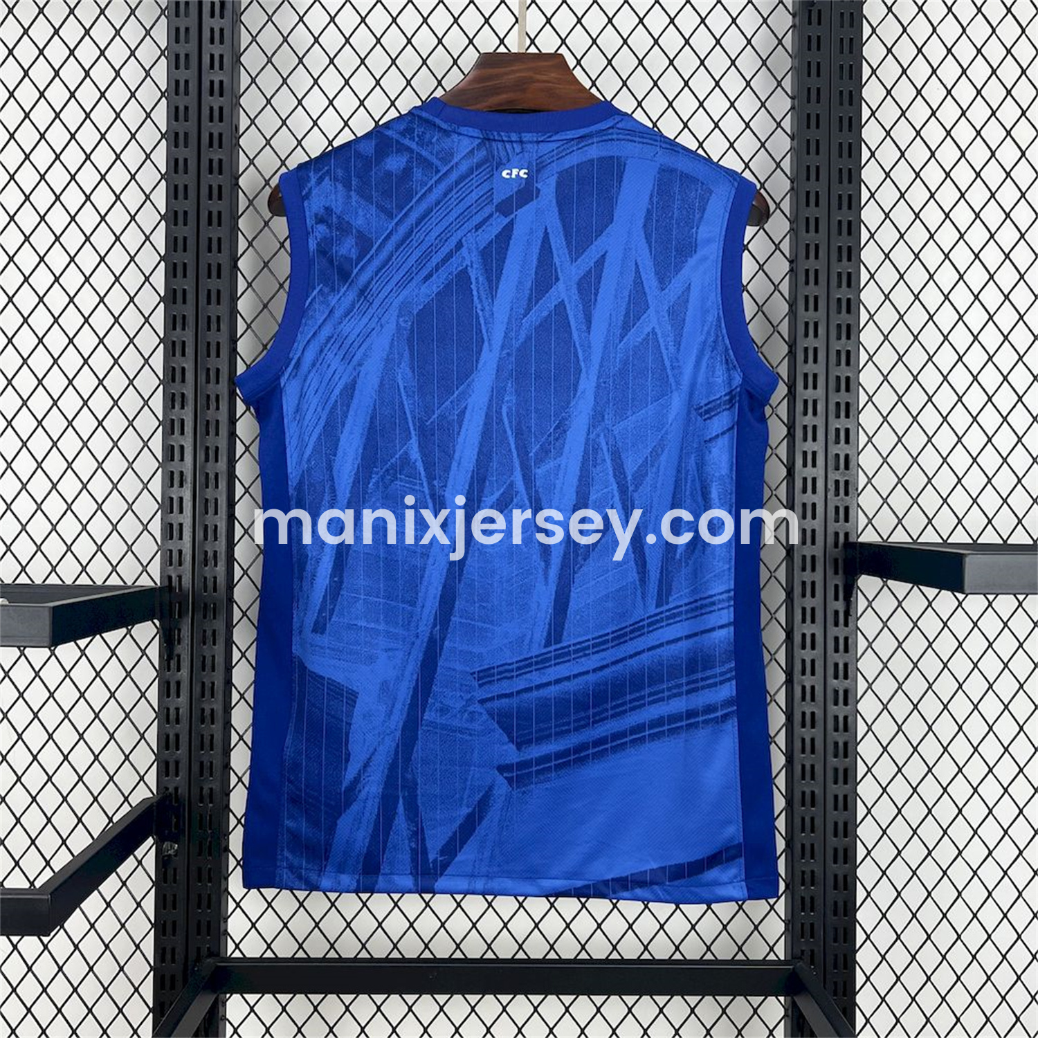 ManixJersey.com | C.H.E.L.S.E.A 25-26 Blue Training Vest - Fans Version -Customize Name, Number and Patch | Worldwide Shipping