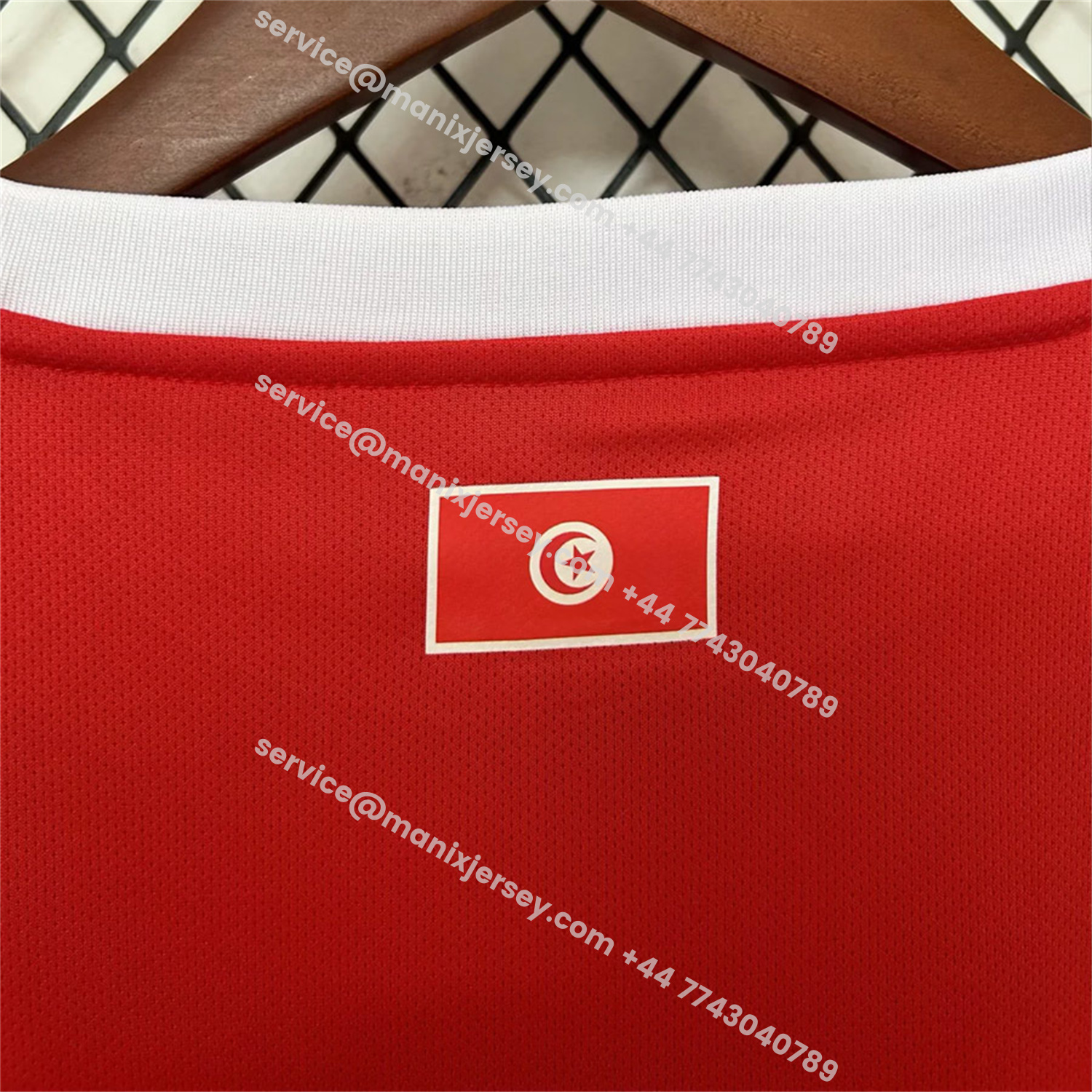 ManixJersey.com | Tunisia 2026 Home Red Jersey - Fans Version -Customize Name, Number and Patch | Worldwide Shipping