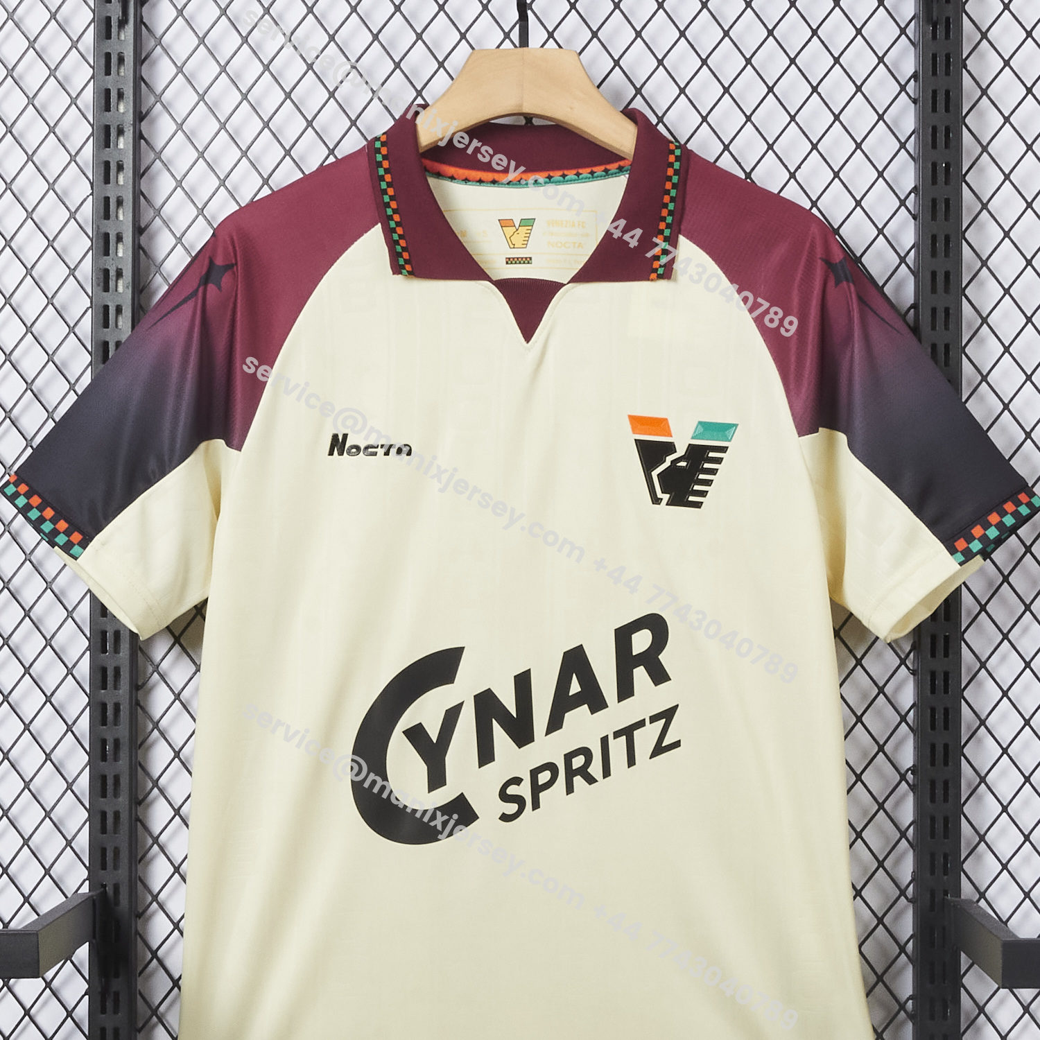 ManixJersey.com | Venezia FC 25-26 Away Jersey - Fans Version -Customize Name, Number and Patch | Worldwide Shipping