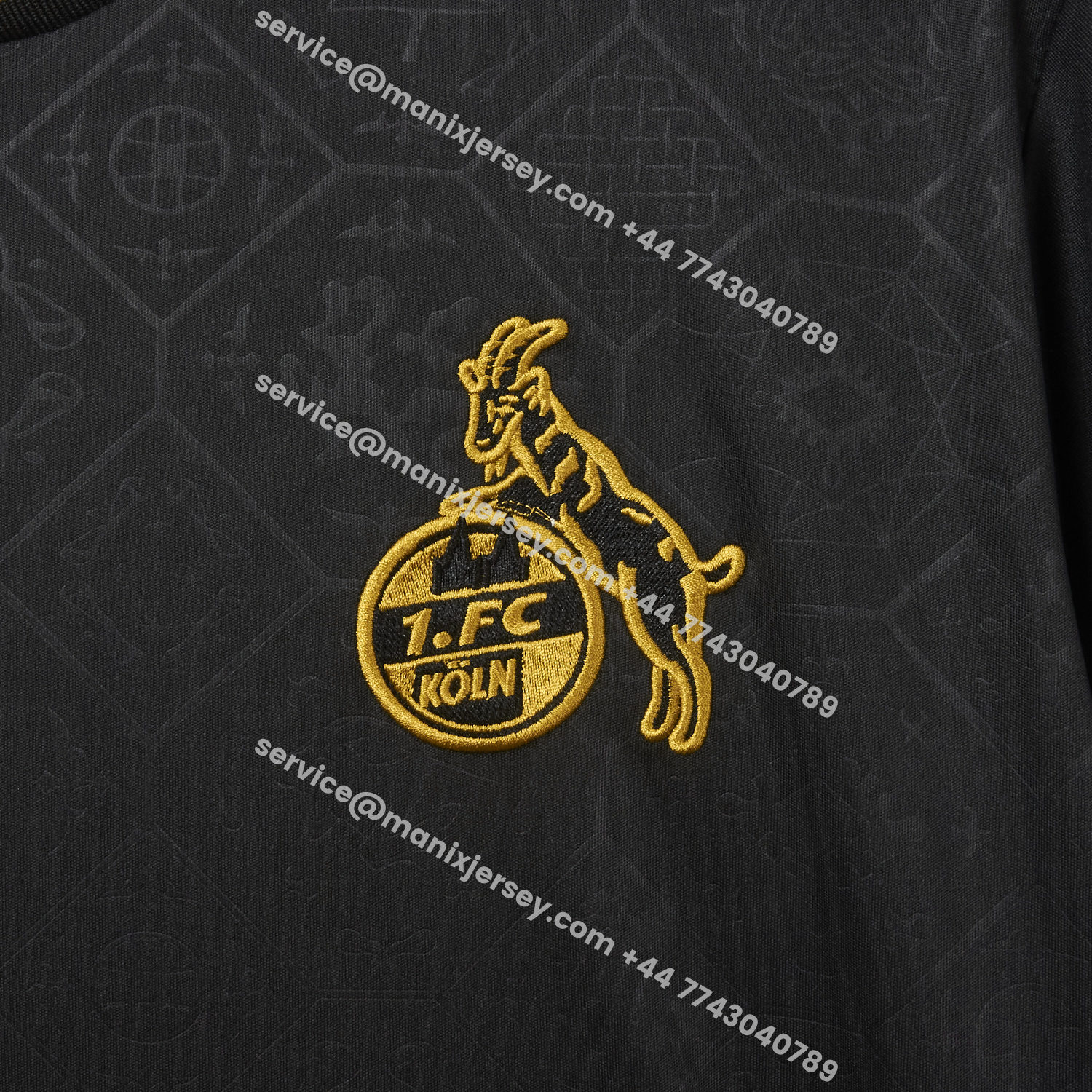 ManixJersey.com | K-O-L-N 25-26 Third Black Jersey - Fans Version -Customize Name, Number and Patch | Worldwide Shipping