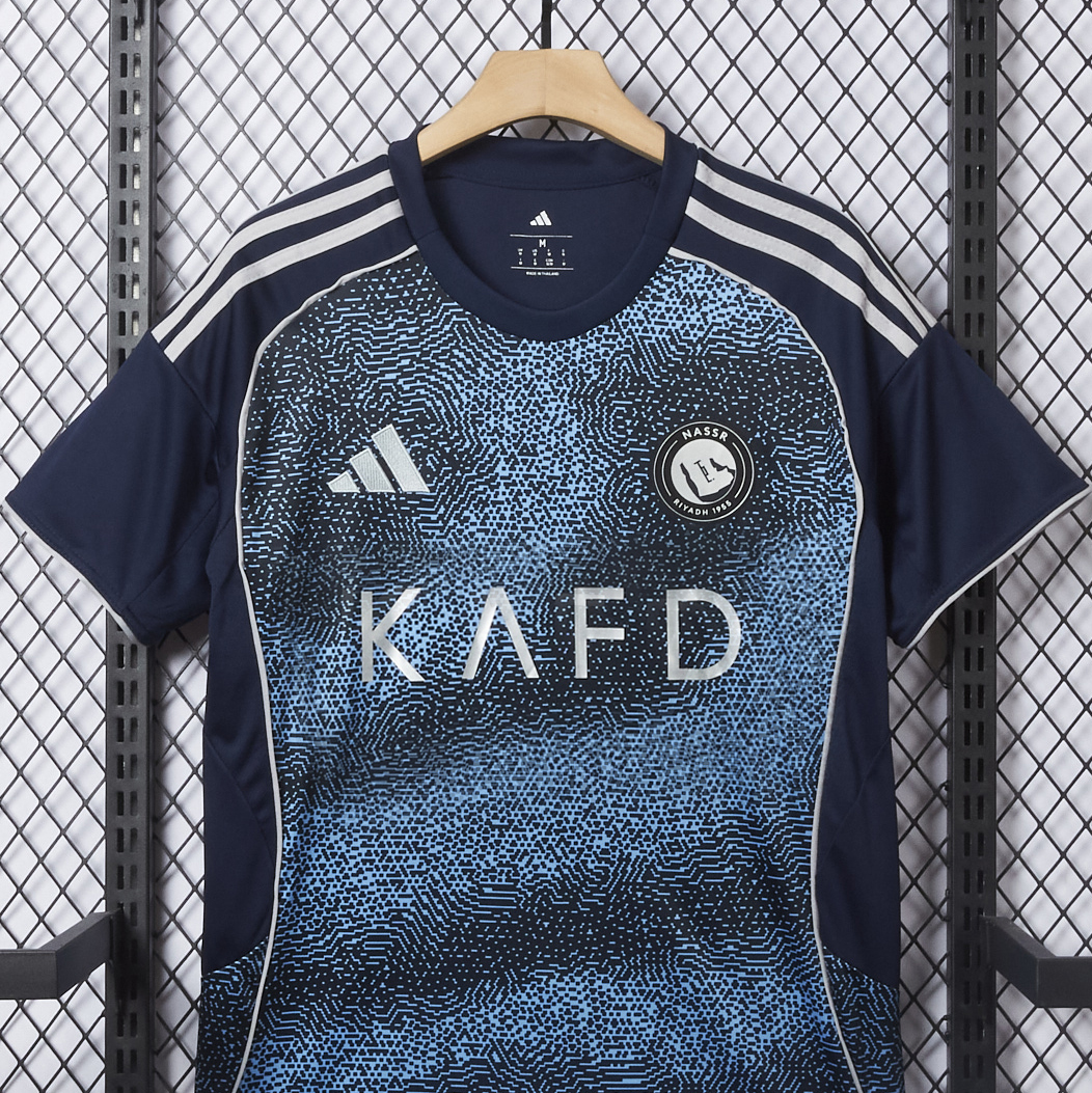 ManixJersey.com | Al Nassr Riyadh Victory 25-26 Third Jersey - Fans Version -Customize Name, Number and Patch | Worldwide Shipping