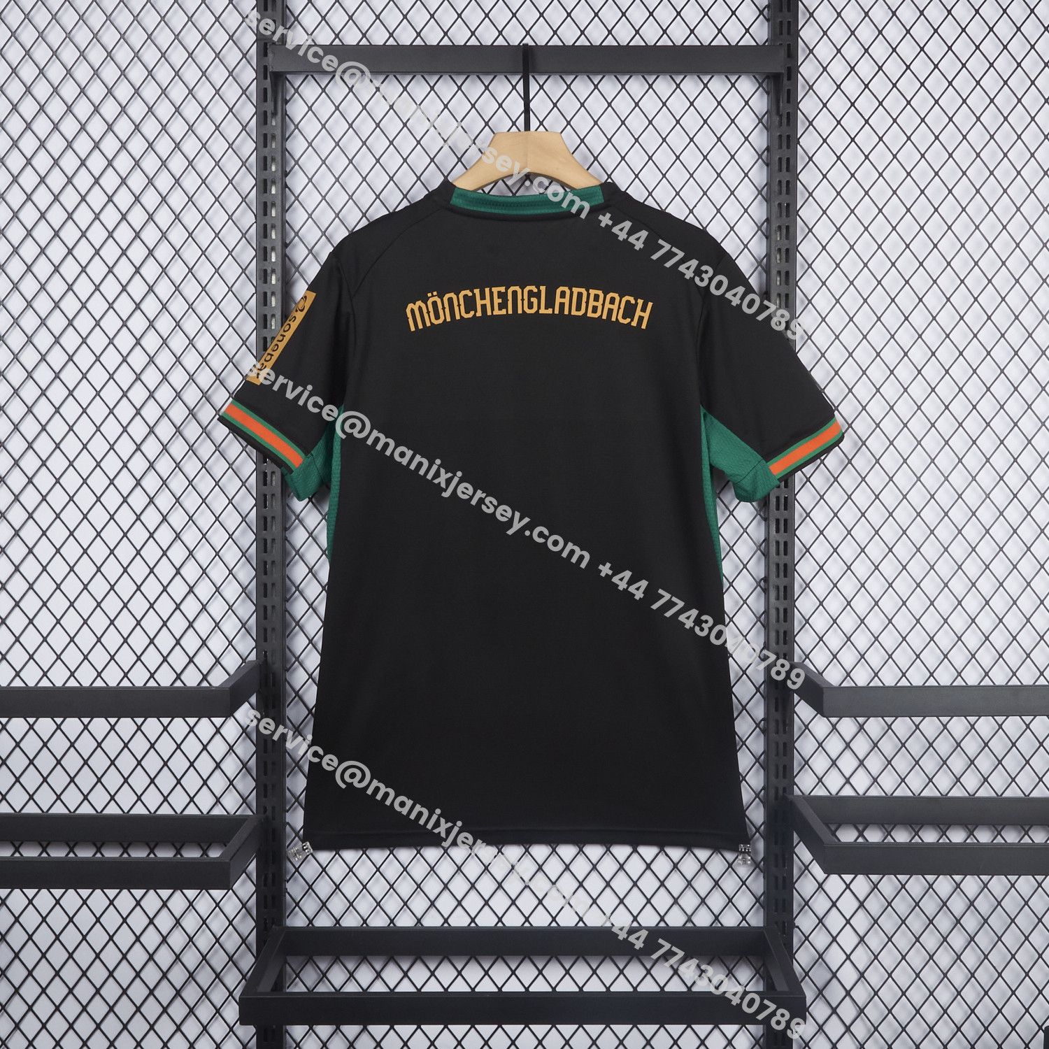 Borussia Mönchengladbach 26-27 Away Black Jersey - Fans Version:football jersey mysite: unitedjerseyfootball 邓江浪:football