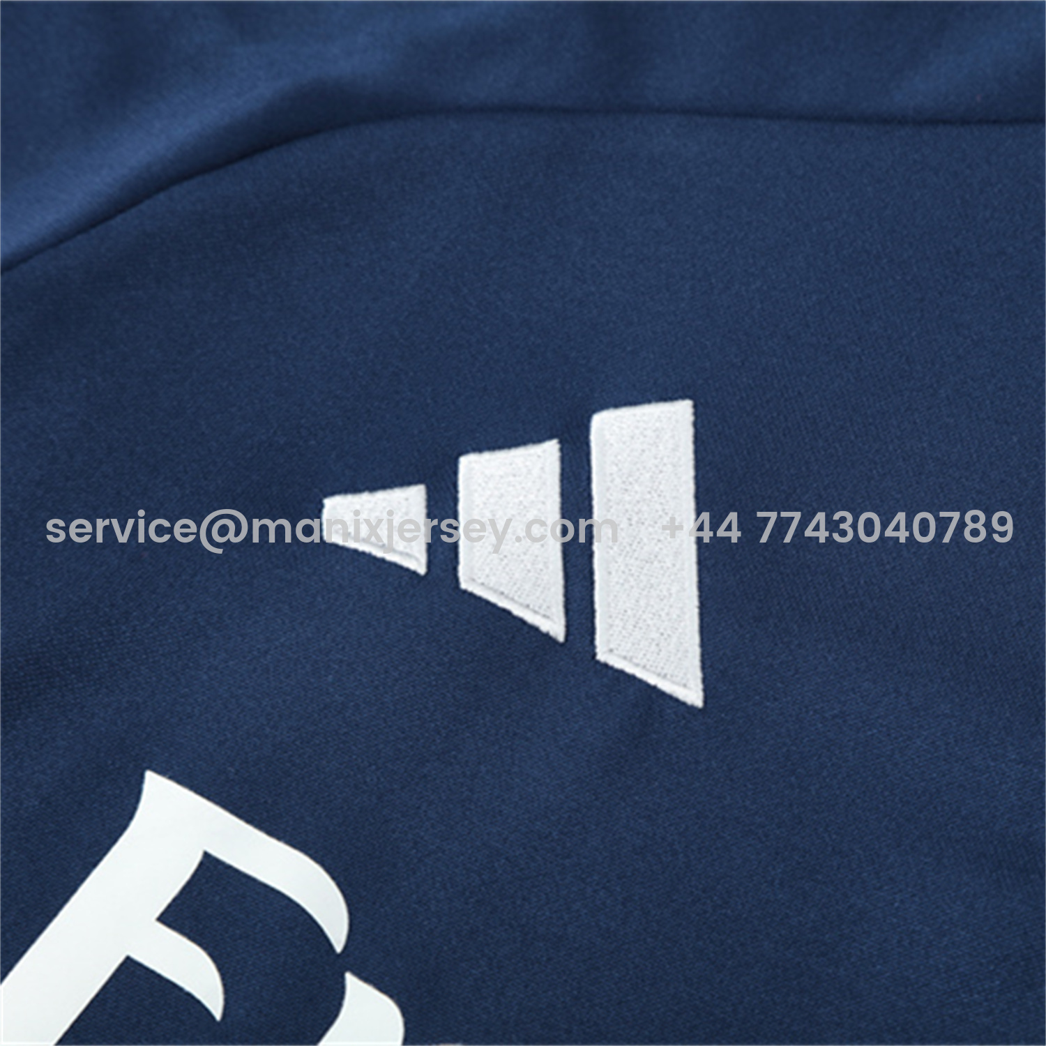 ManixJersey.com | Arsenal 25-26 Kids Long Sleeve Training Set - Royal Blue Top & Royal Blue Pants -Customize Name, Number and Patch | Worldwide Shipping