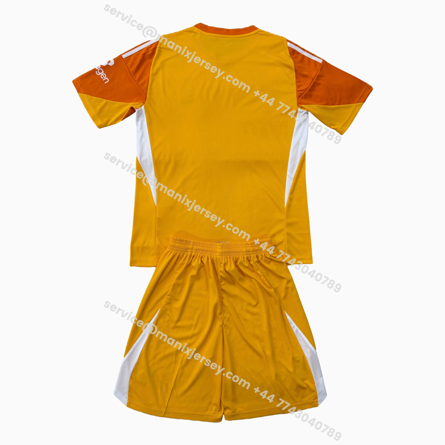 ManixJersey.com | Nottingham Forest 25-26 Orange Goalkeeper Men's Adult Jersey Set - Fans Version -Customize Name, Number and Patch | Worldwide Shipping