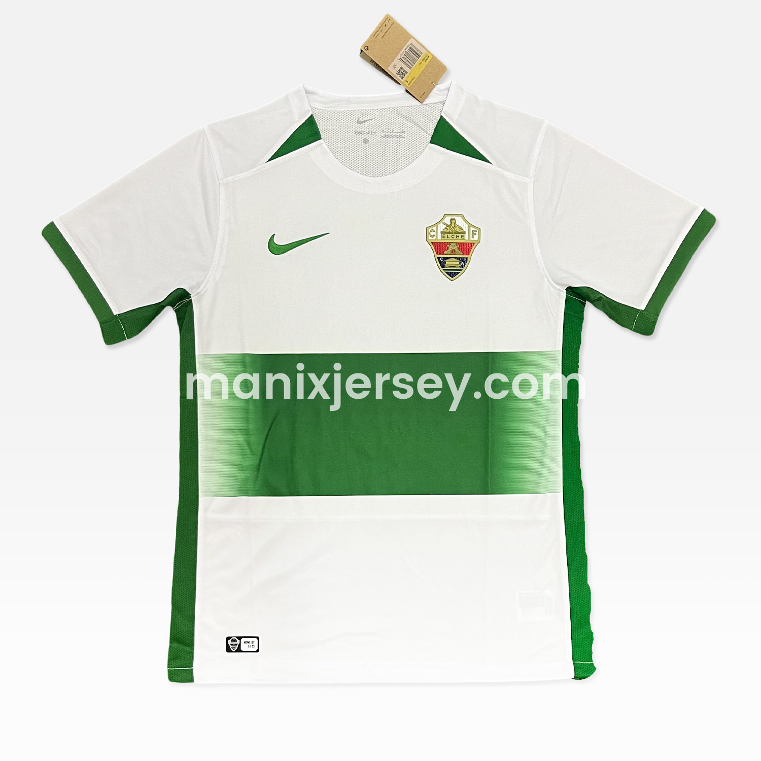 ManixJersey.com | Elche 24-25 Home Unsponsored Jersey - Fans Version -Customize Name, Number and Patch | Worldwide Shipping