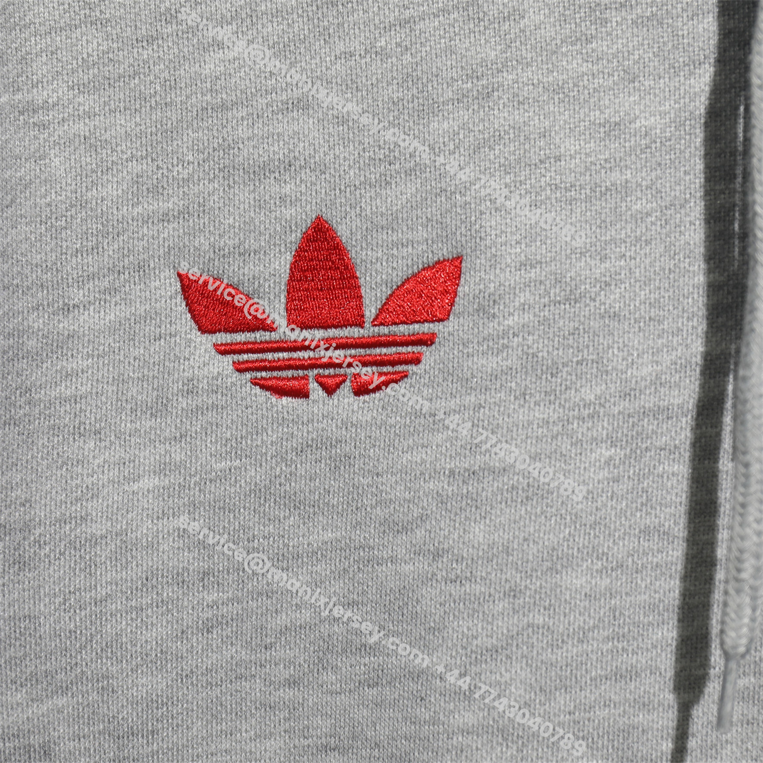 ManixJersey.com | Manchester United 25-26 Pure Color Training Set - Grey Top and Grey Pants -Customize Name, Number and Patch | Worldwide Shipping