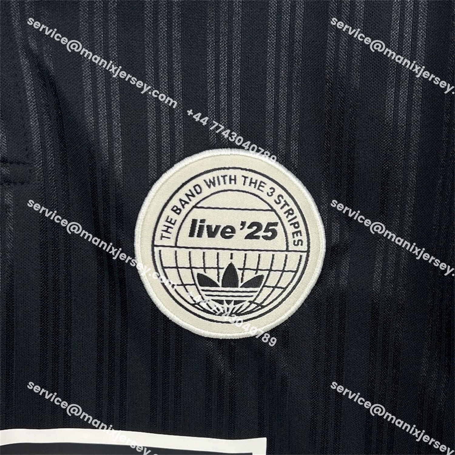 ManixJersey.com | Bohemian 25-26 Oasis Originals Tour Black Jersey - Fans Version -Customize Name, Number and Patch | Worldwide Shipping