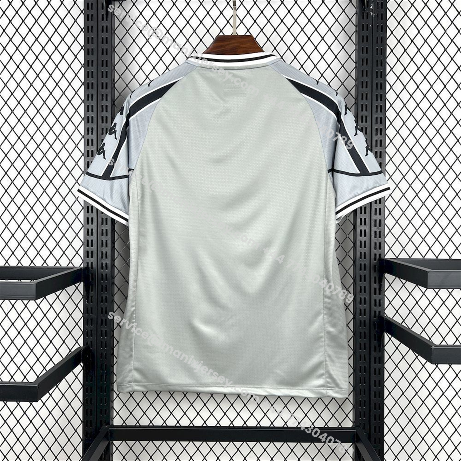 ManixJersey.com | Vasco da Gama 25-26 Grey Pre-Match Jersey - Fans Version -Customize Name, Number and Patch | Worldwide Shipping