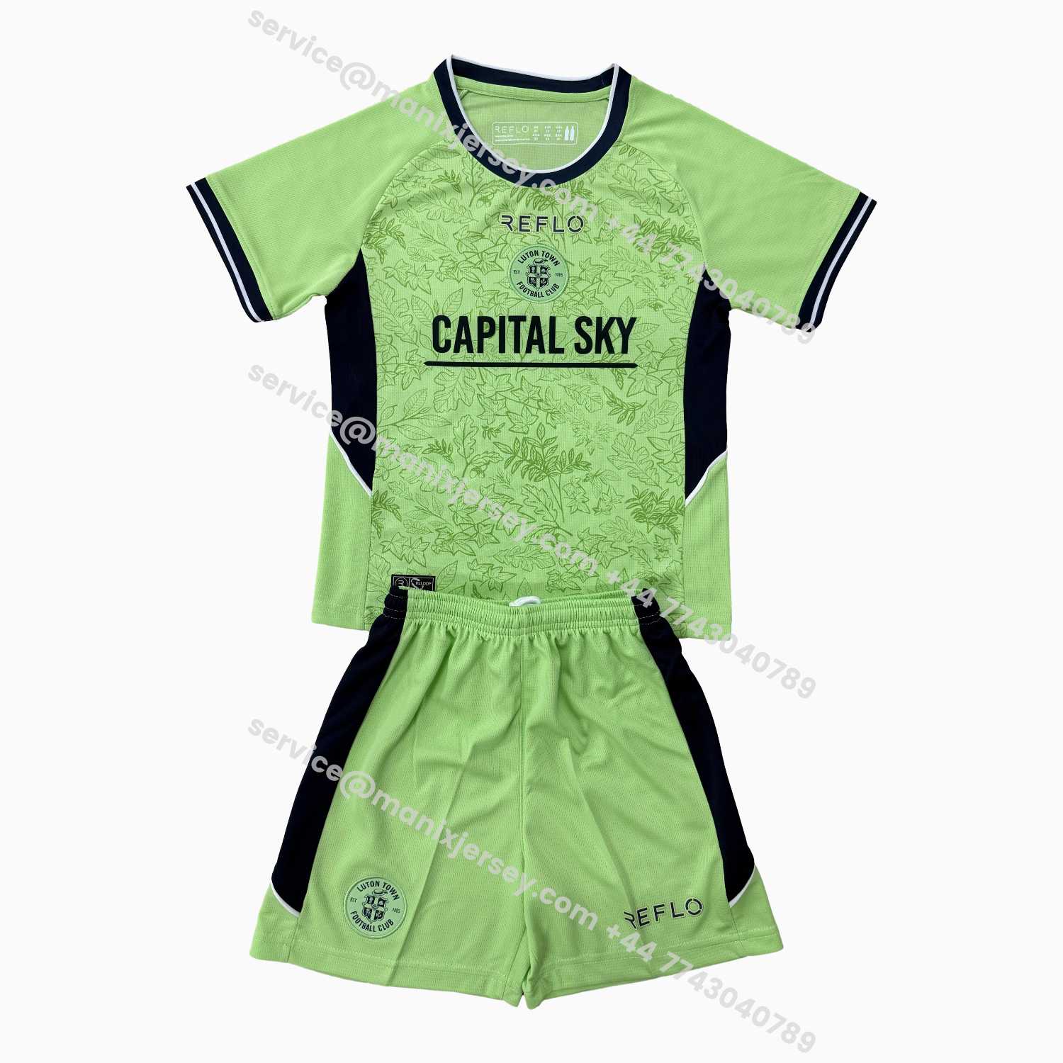 ManixJersey.com | Luton Town 25-26 Third Men's Adult Jersey Set - Fans Version -Customize Name, Number and Patch | Worldwide Shipping