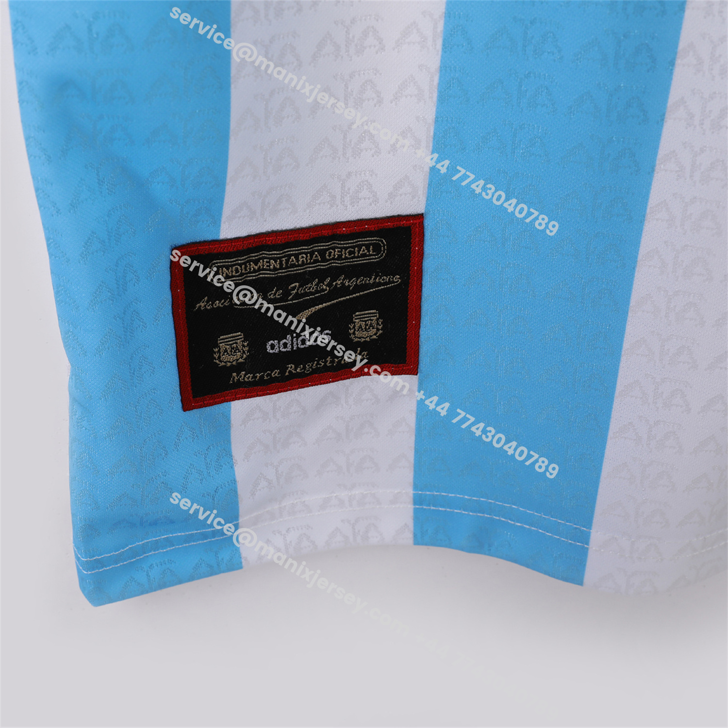 ManixJersey.com | Retro Argentina 1994 Home Jersey -Customize Name, Number and Patch | Worldwide Shipping