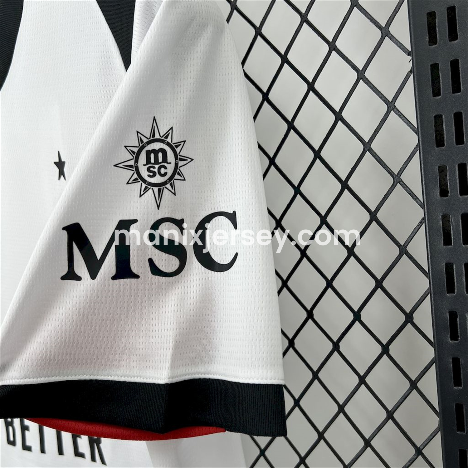 ManixJersey.com | AC Milan 25-26 Away White Jersey - Fans Version -Customize Name, Number and Patch | Worldwide Shipping