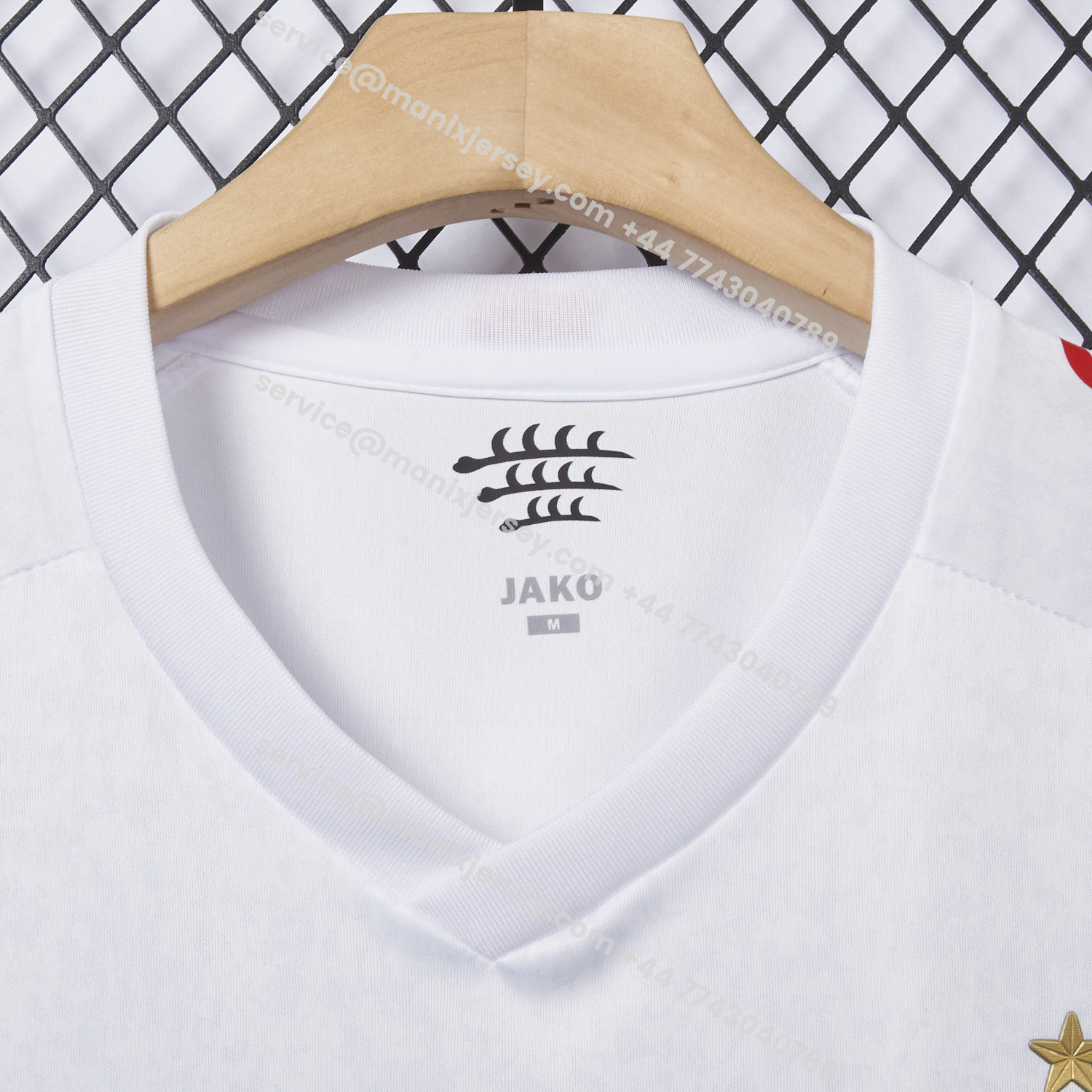 ManixJersey.com | VfB Stuttgart 25-26 European Home Jersey - Fans Version -Customize Name, Number and Patch | Worldwide Shipping