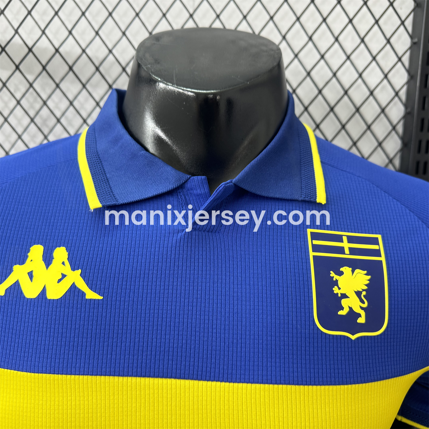 ManixJersey.com | Genoa 24-25 Fourth Unsponsored Jersey - Player Version -Customize Name, Number and Patch | Worldwide Shipping