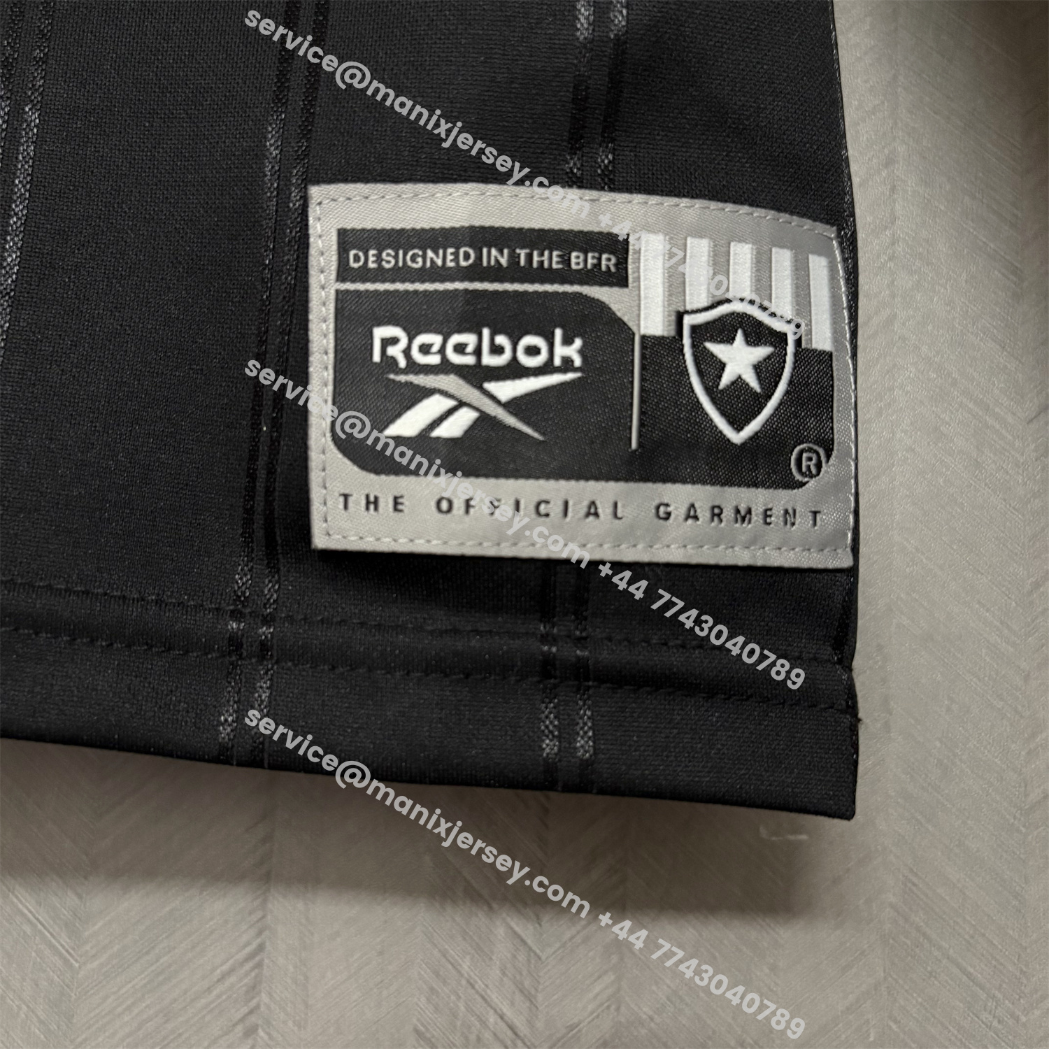 ManixJersey.com | Botafogo 25-26 Away Long Sleeves Unsponsored Jersey - Fans Version -Customize Name, Number and Patch | Worldwide Shipping