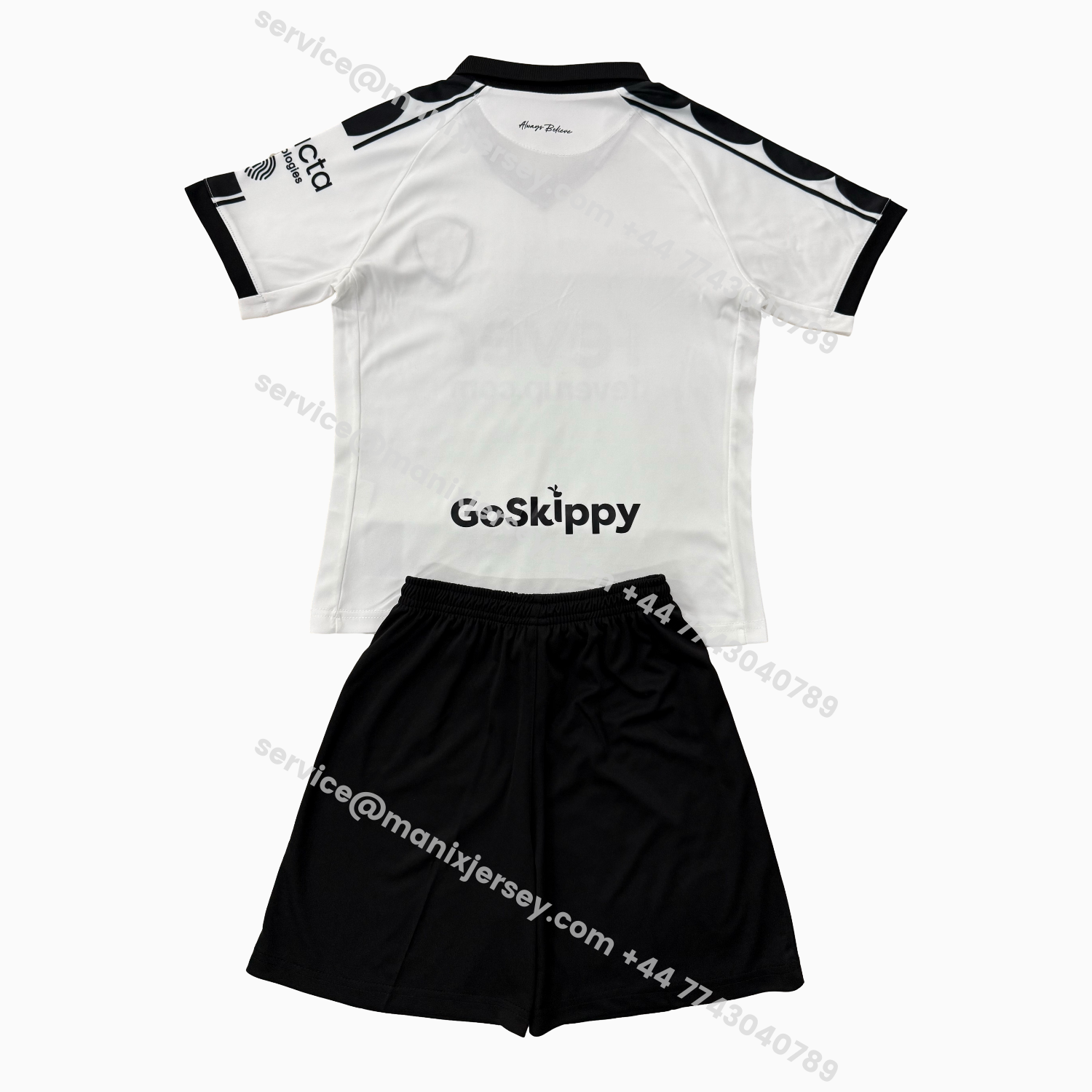 ManixJersey.com | Bristol City 25-26 Away Kids Kit -Customize Name, Number and Patch | Worldwide Shipping