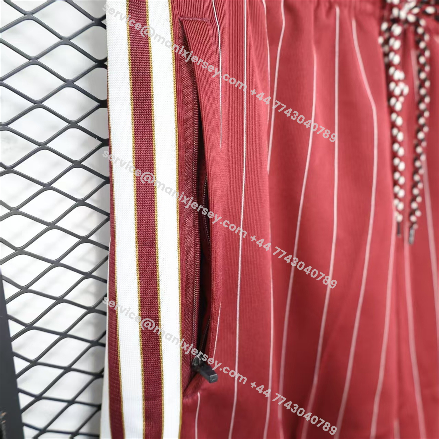 ManixJersey.com | Arsenal 25-26 Trefoil Red Travel Shorts - Player Version -Customize Name, Number and Patch | Worldwide Shipping