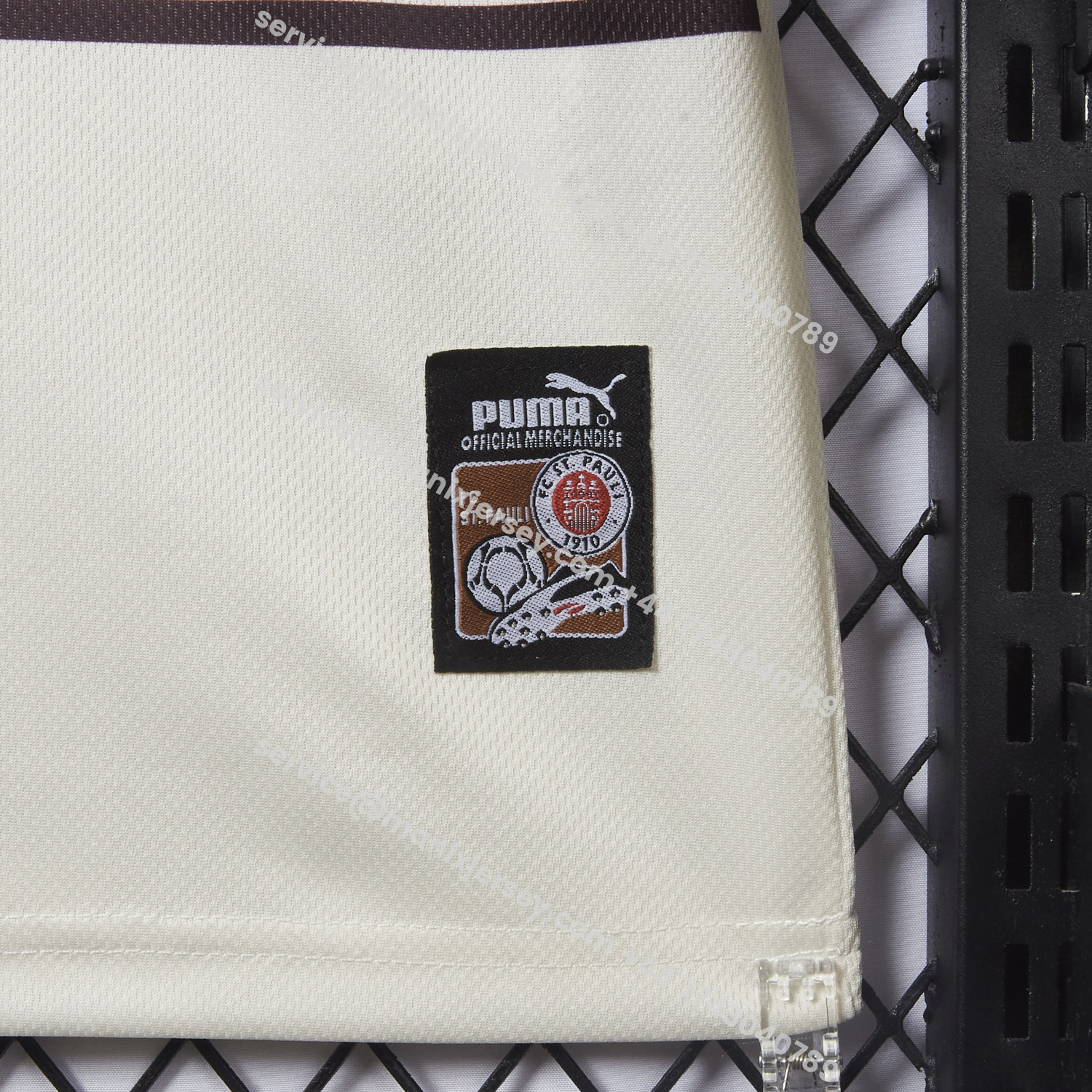 ManixJersey.com | Retro St. Pauli 1997-98 Home Jersey -Customize Name, Number and Patch | Worldwide Shipping