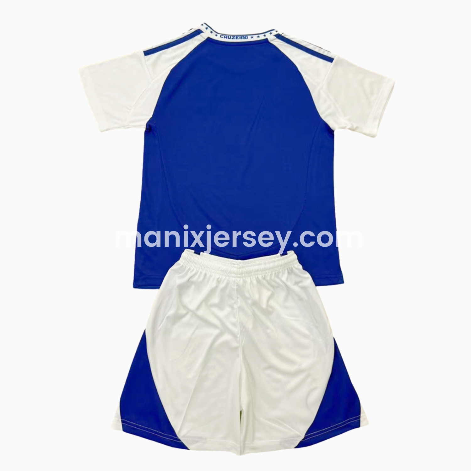 ManixJersey.com | Cruzeiro 25-26 Home Kids Kit -Customize Name, Number and Patch | Worldwide Shipping