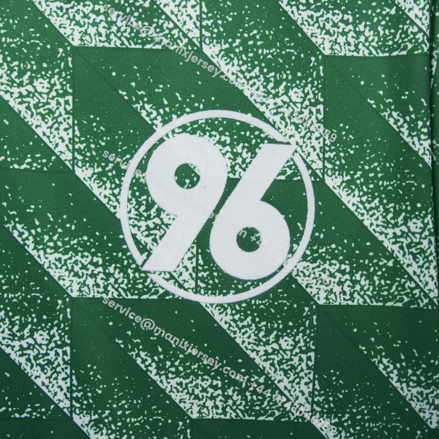 ManixJersey.com | Retro Hannover 96 1990-91 Away Green Jersey -Customize Name, Number and Patch | Worldwide Shipping