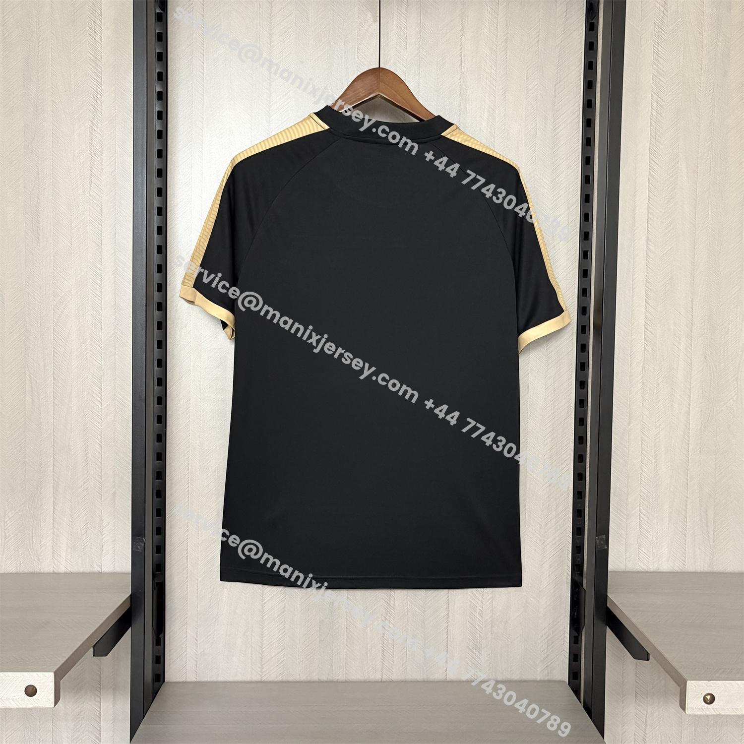 ManixJersey.com | Vasco da Gama 25-26 Black Training Jersey - Fans Version -Customize Name, Number and Patch | Worldwide Shipping