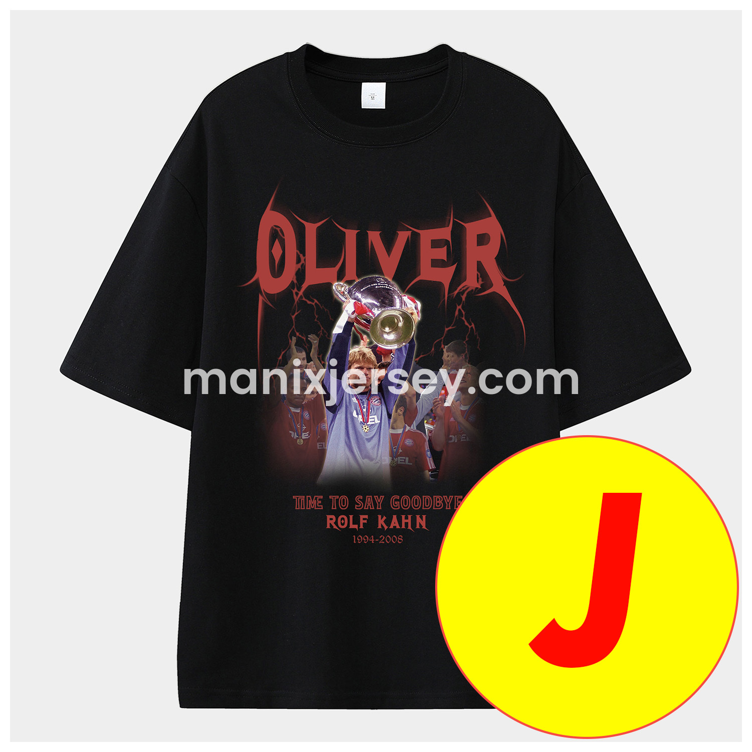 ManixJersey.com | Bayern Munich 125th Legendary Players Unisex Pure Cotton T-shirt -Customize Name, Number and Patch | Worldwide Shipping