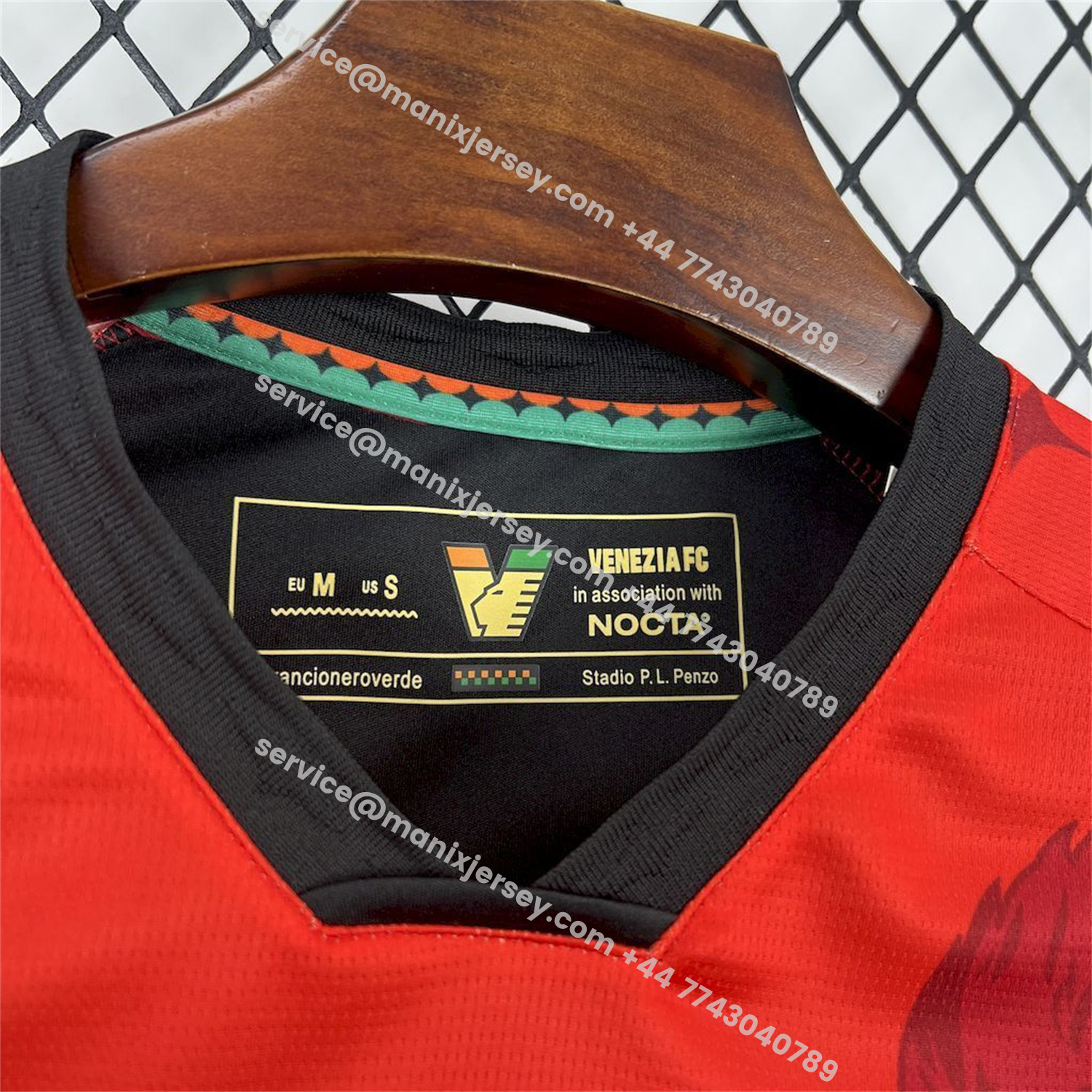 ManixJersey.com | Venezia FC 25-26 Fourth Red Unsponsored Jersey - Fans Version -Customize Name, Number and Patch | Worldwide Shipping