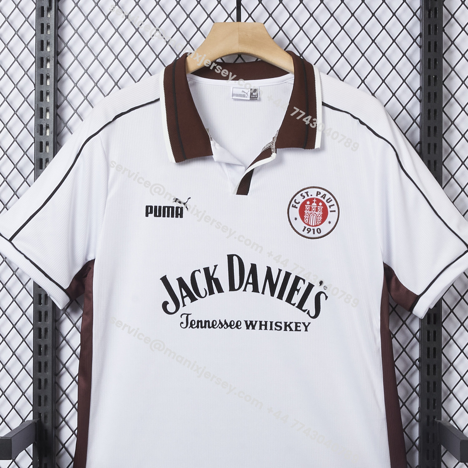 ManixJersey.com | Retro St. Pauli 1999-00 Home Jersey -Customize Name, Number and Patch | Worldwide Shipping