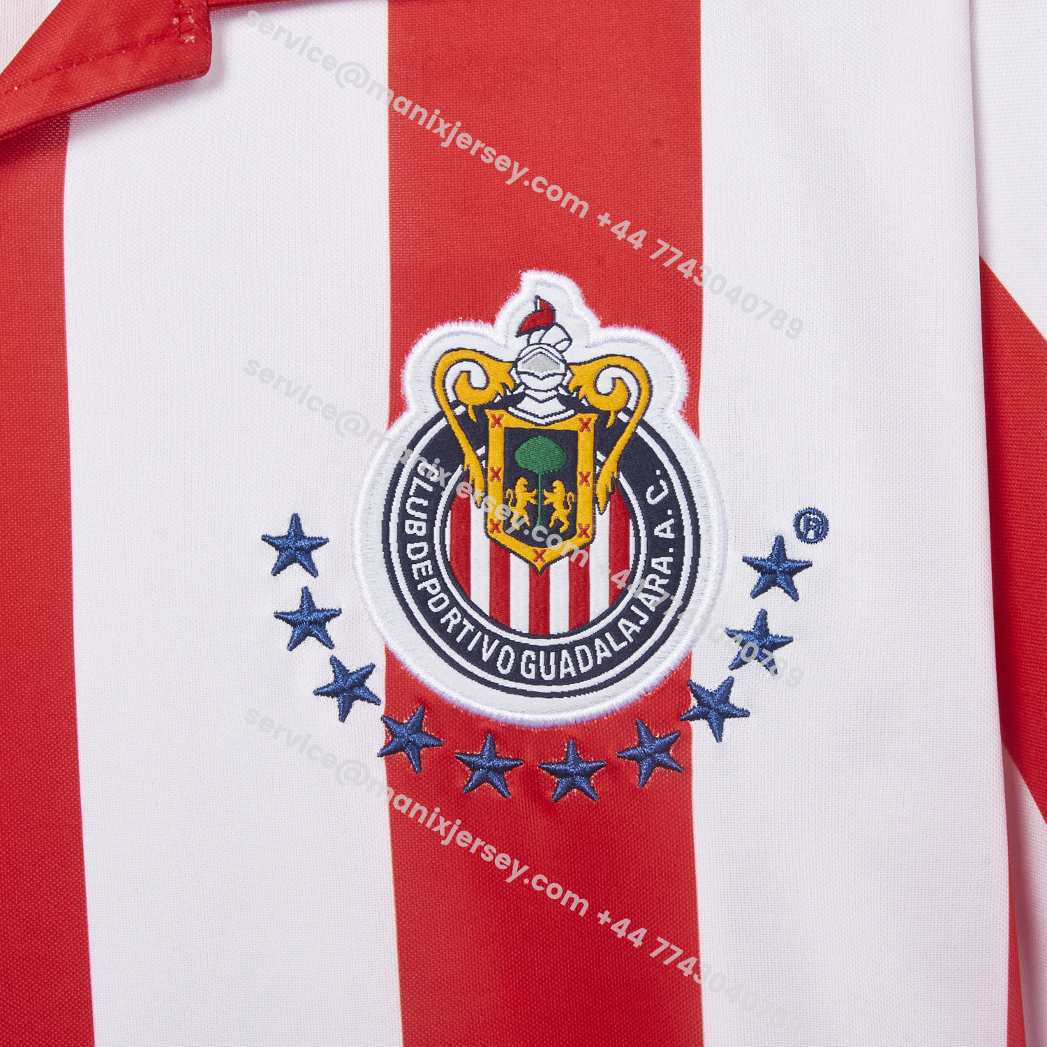 ManixJersey.com | Retro Chivas de Guadalajara 2003-04 Home Jersey -Customize Name, Number and Patch | Worldwide Shipping