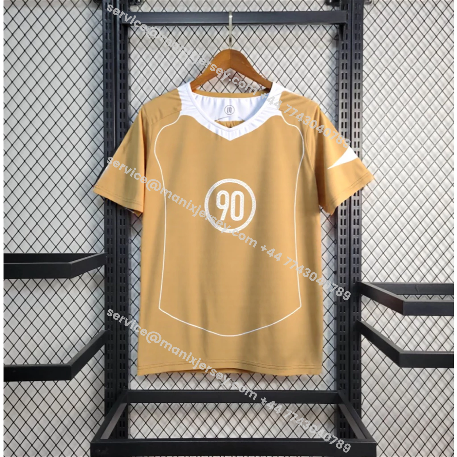 ManixJersey.com | Nike 2026 T90 Mud Yellow Special Jersey -Customize Name, Number and Patch | Worldwide Shipping