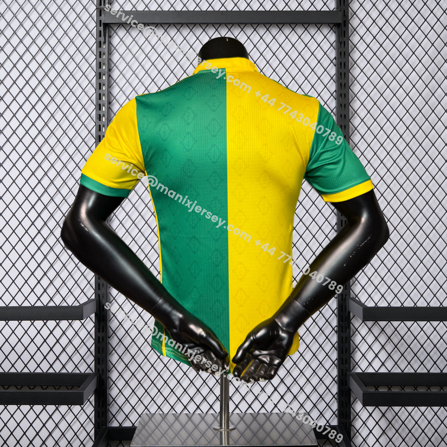 ManixJersey.com | JS Kabylie 25-26 Home Yellow And Green Jersey - Player Version -Customize Name, Number and Patch | Worldwide Shipping