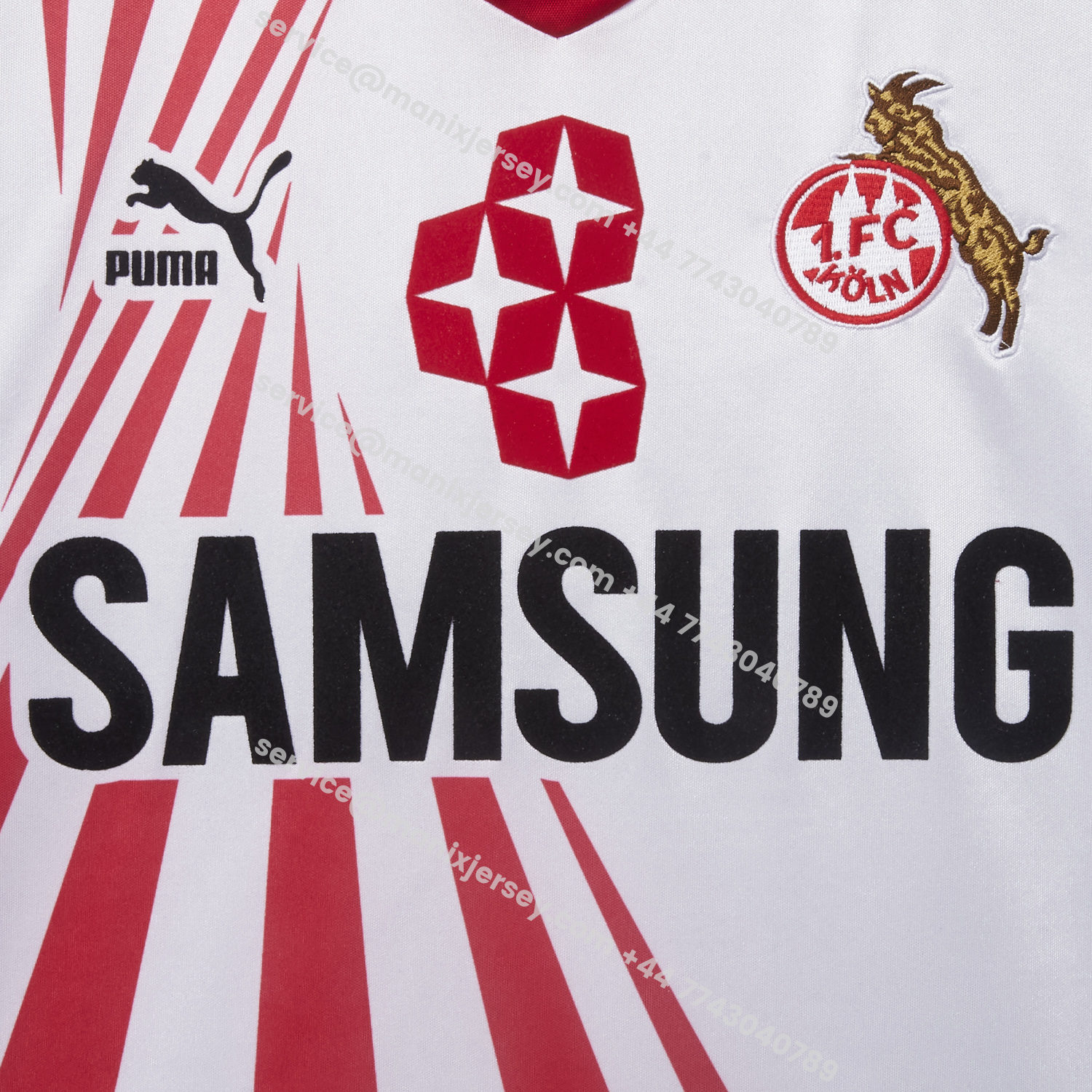 ManixJersey.com | Retro K-O-L-N 1990-91 Home Jersey -Customize Name, Number and Patch | Worldwide Shipping