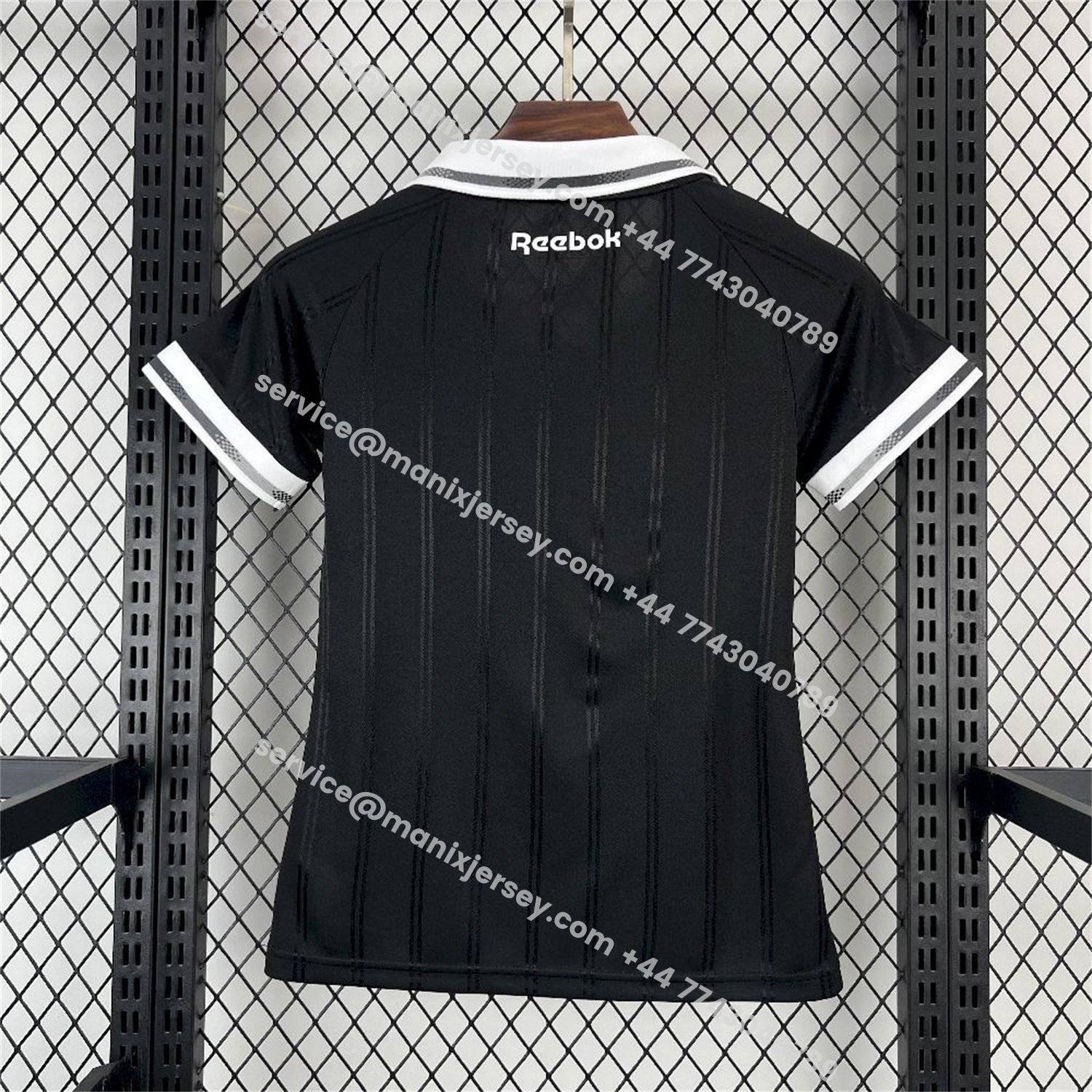 ManixJersey.com | Women's Botafogo 25-26 Away Black Jersey -Customize Name, Number and Patch | Worldwide Shipping