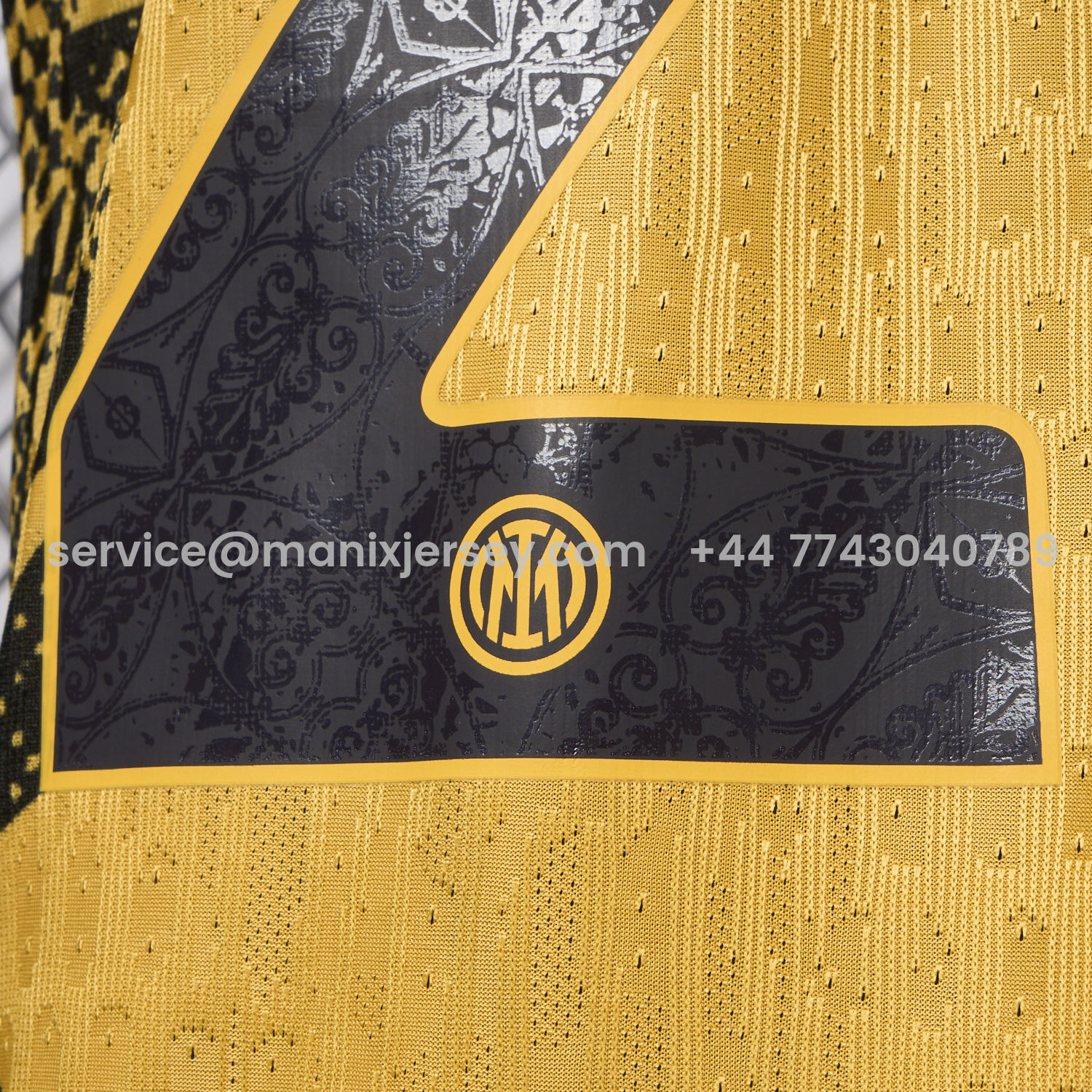 ManixJersey.com | Inter Milan 24-25 Third Champions League Final Jersey - Player Version -Customize Name, Number and Patch | Worldwide Shipping