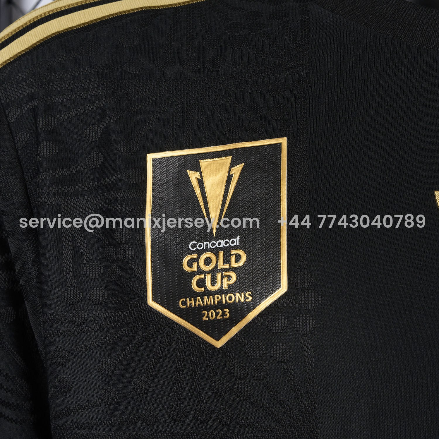 ManixJersey.com | Mexico 2025 Gold Cup Home Black Jersey - Player Version -Customize Name, Number and Patch | Worldwide Shipping